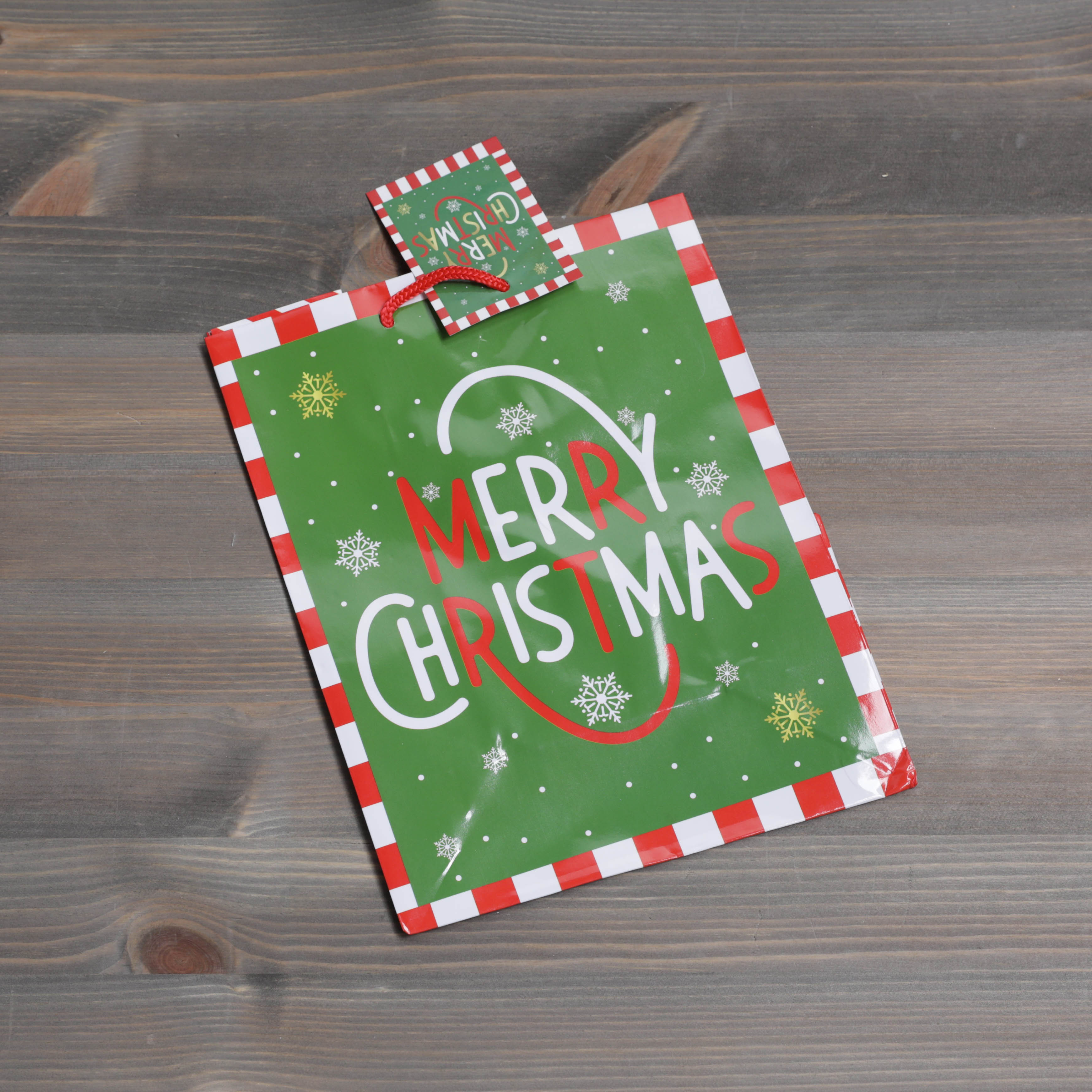 Christmas Gift Bags Merry Christmas Design - Various Sizes Available
