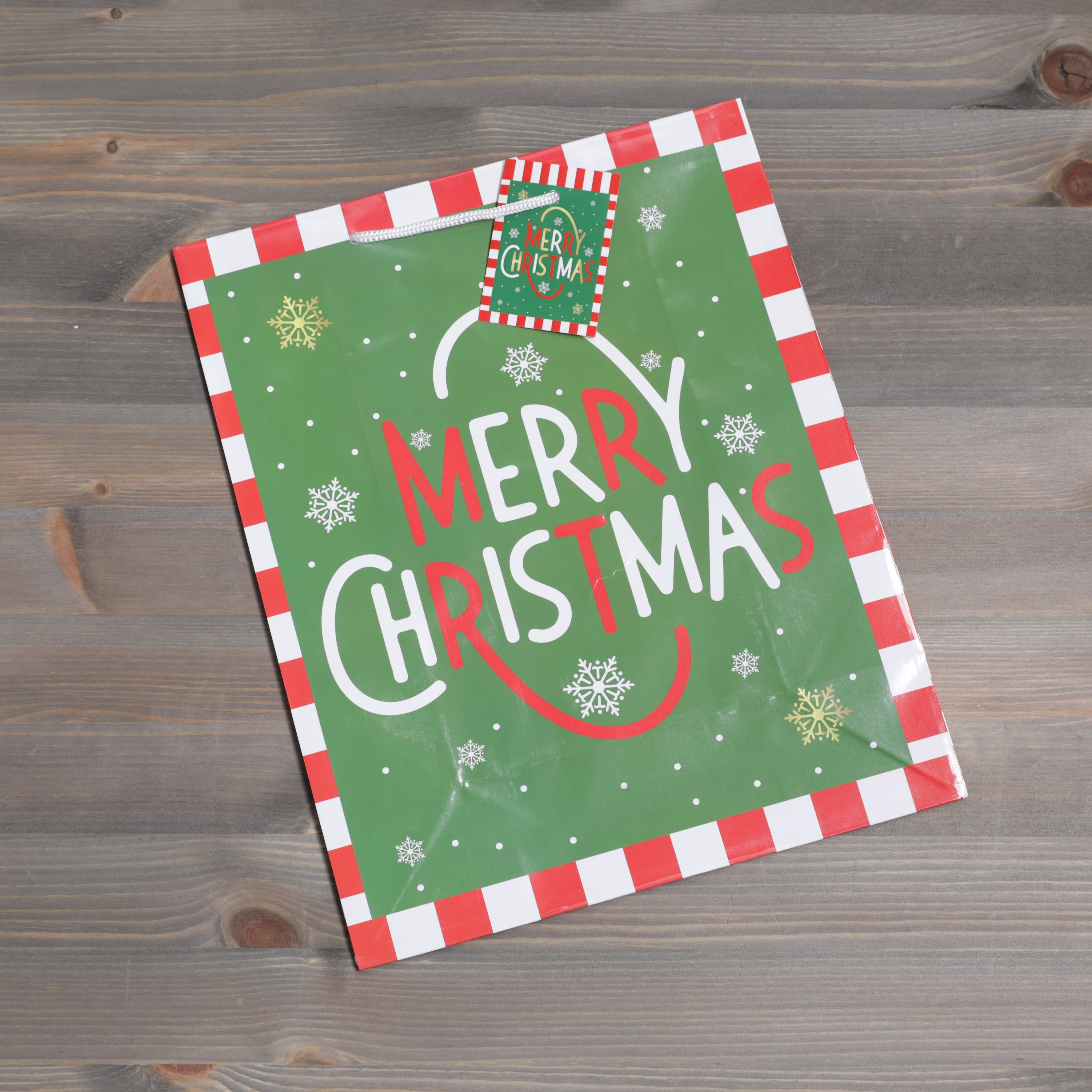 Christmas Gift Bags Merry Christmas Design - Various Sizes Available