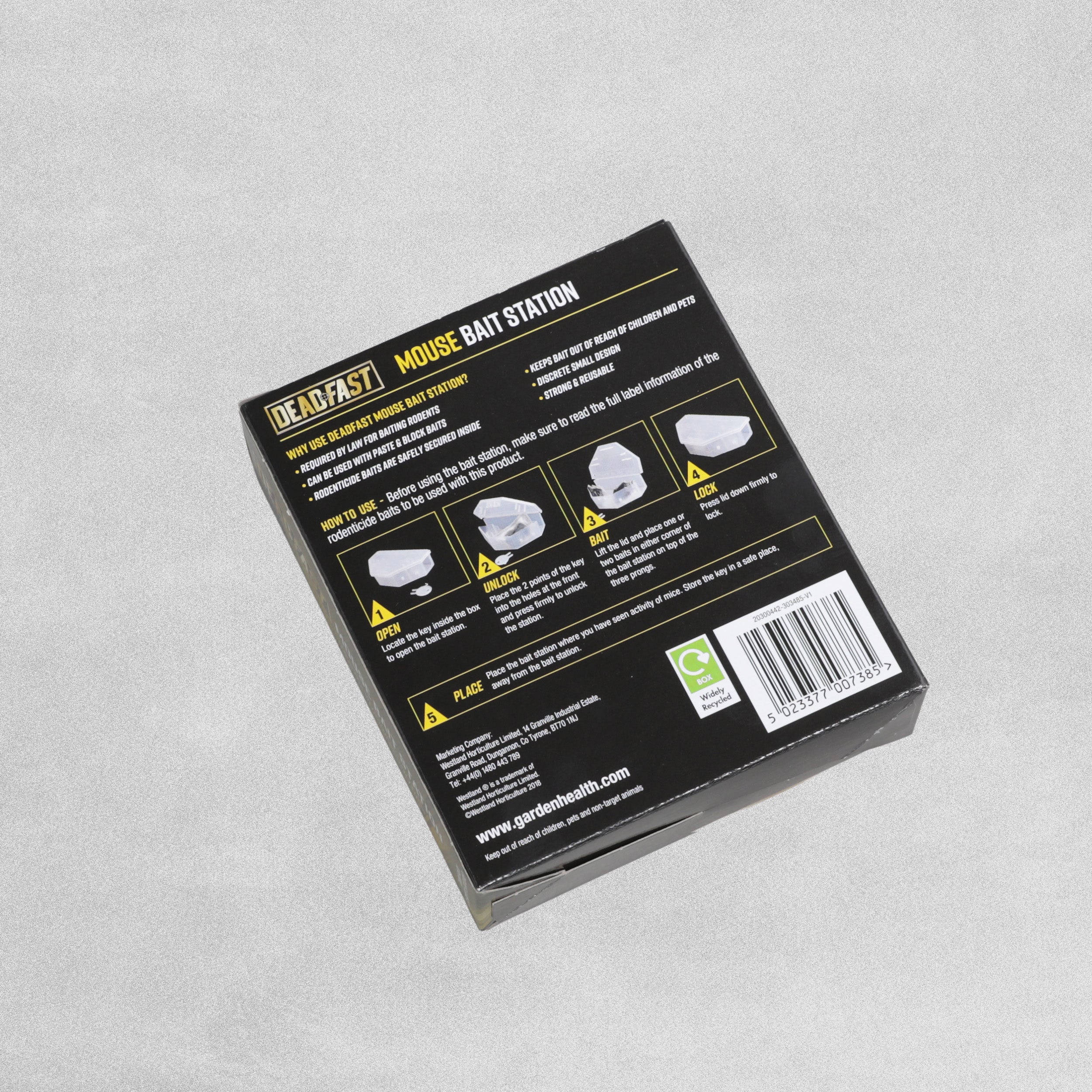 Dead Fast Mouse Bait Station