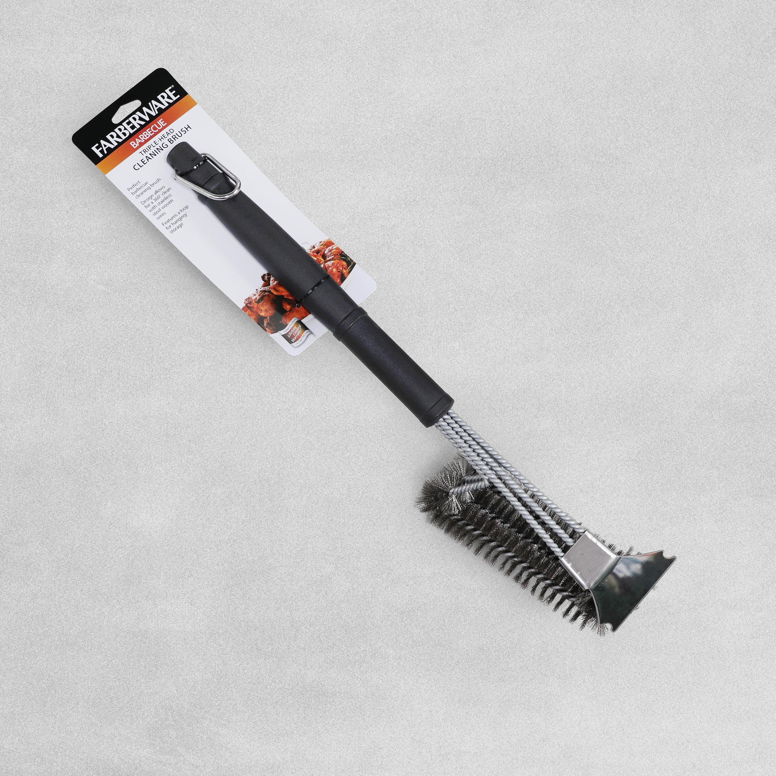 Farberware Barbecue Triple Head Grill Brush
