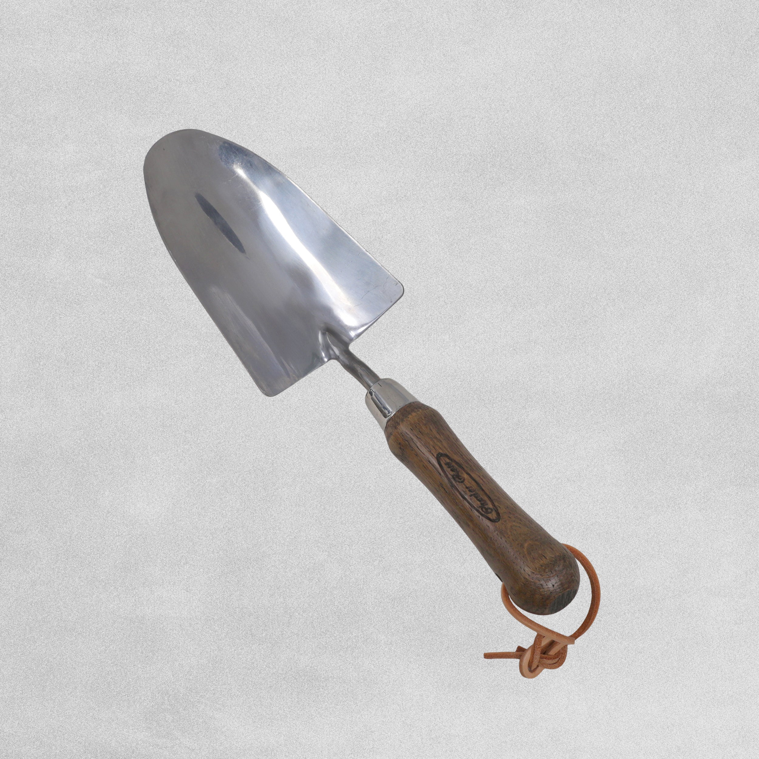 Charles Rose Stainless Steel Hand Trowel- Oak Handle