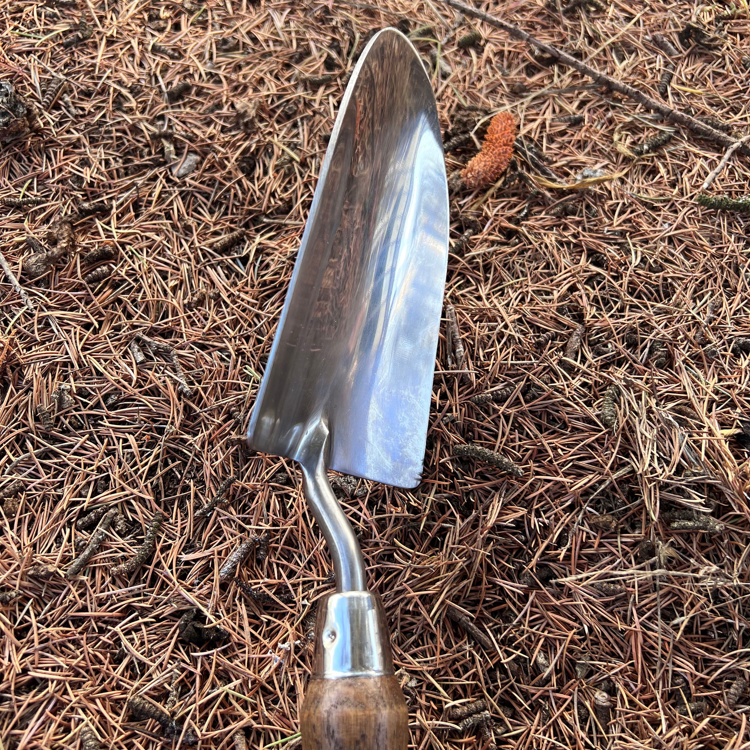 Charles Rose Stainless Steel Hand Trowel- Oak Handle