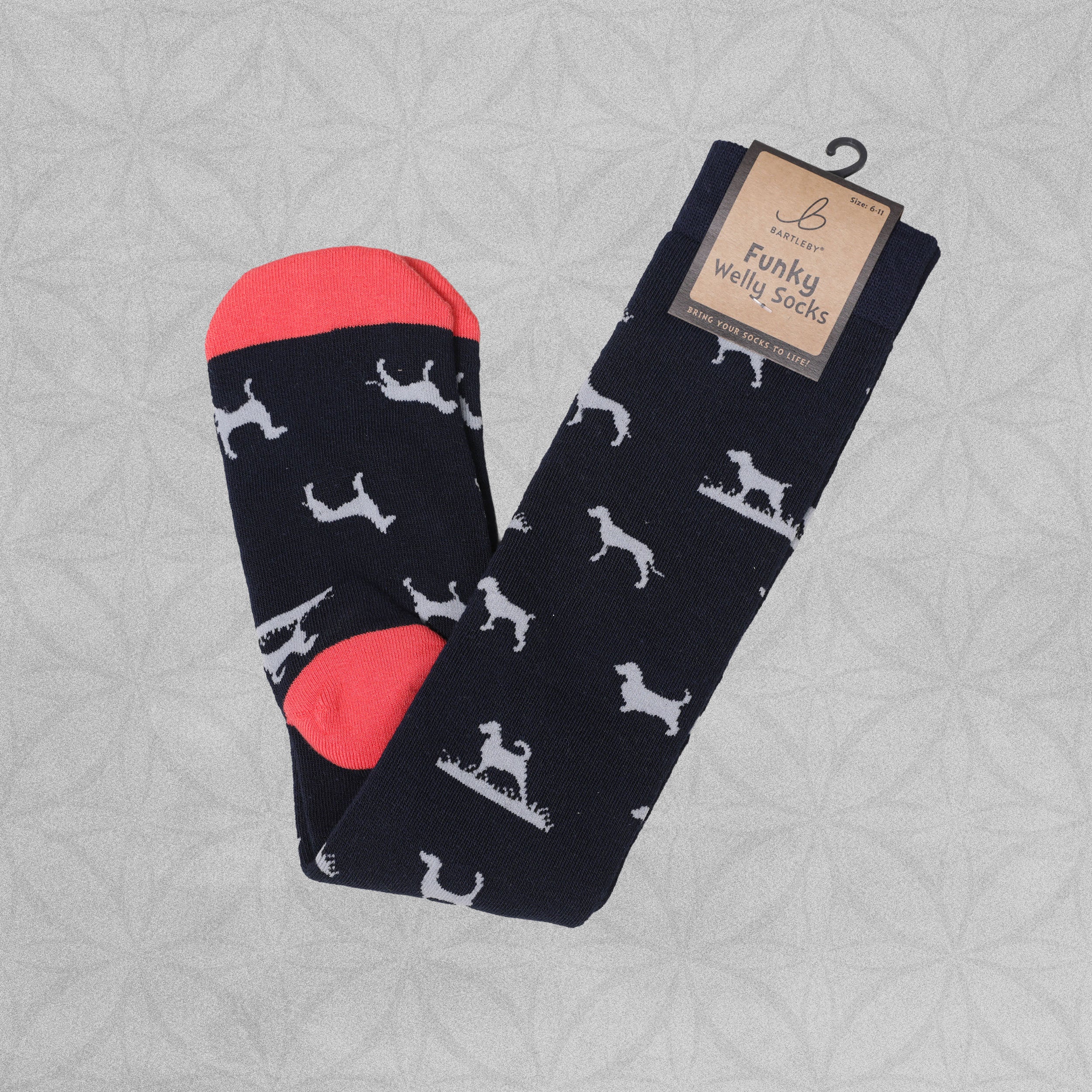 Bartleby Funky Welly Socks