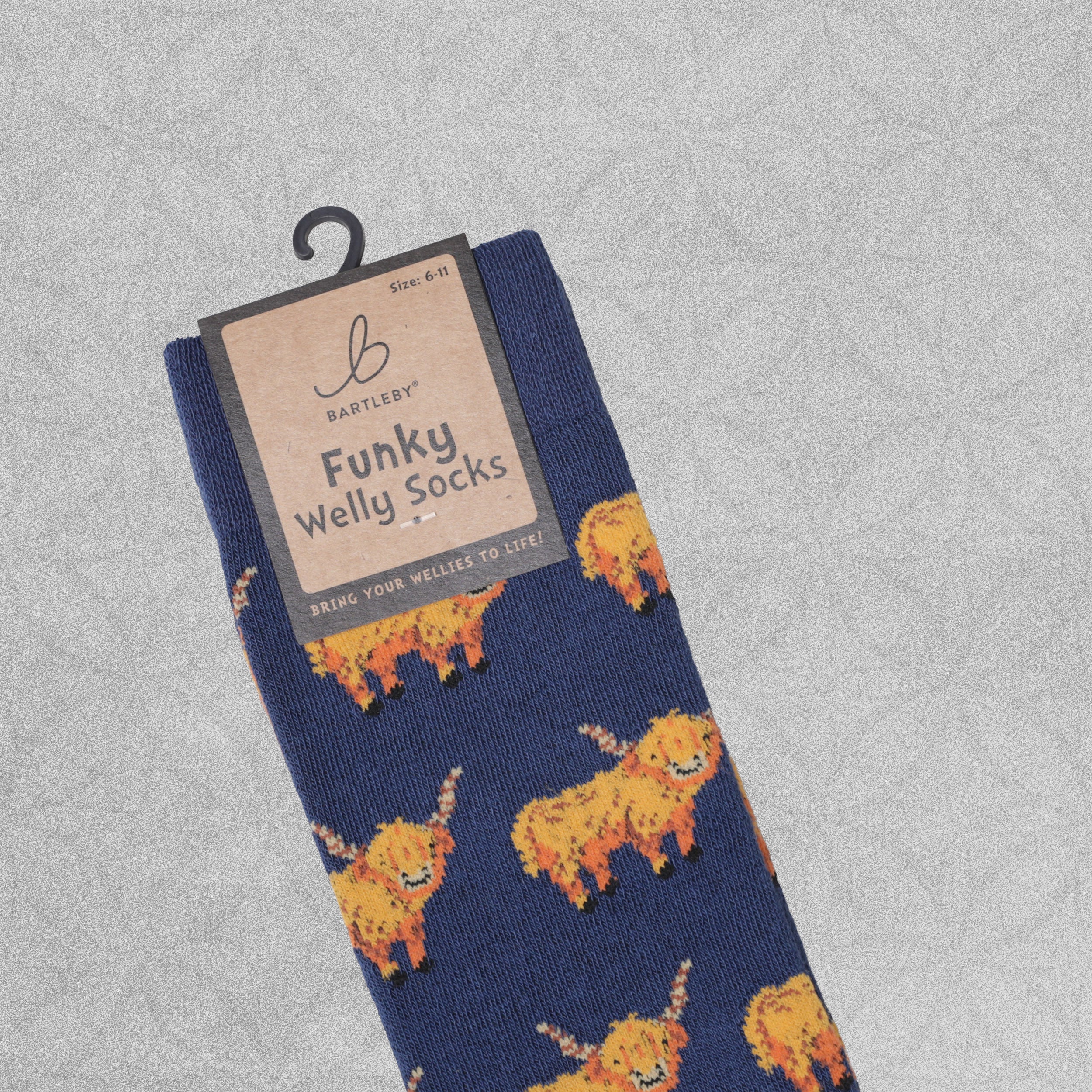 Bartleby Funky Welly Socks