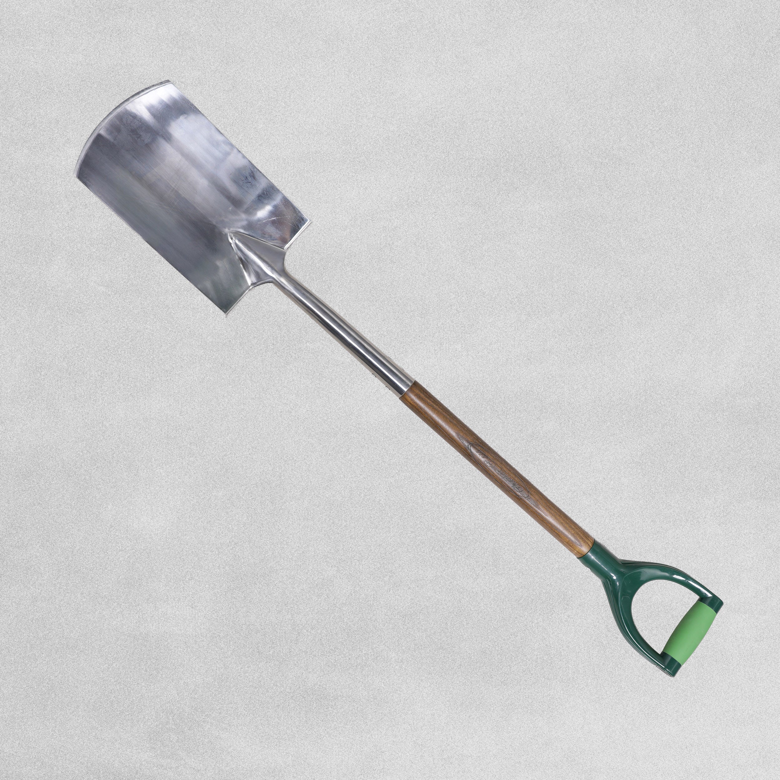 Charles Rose Soft Grip Stainless Steel Digging Spade Ash Handle