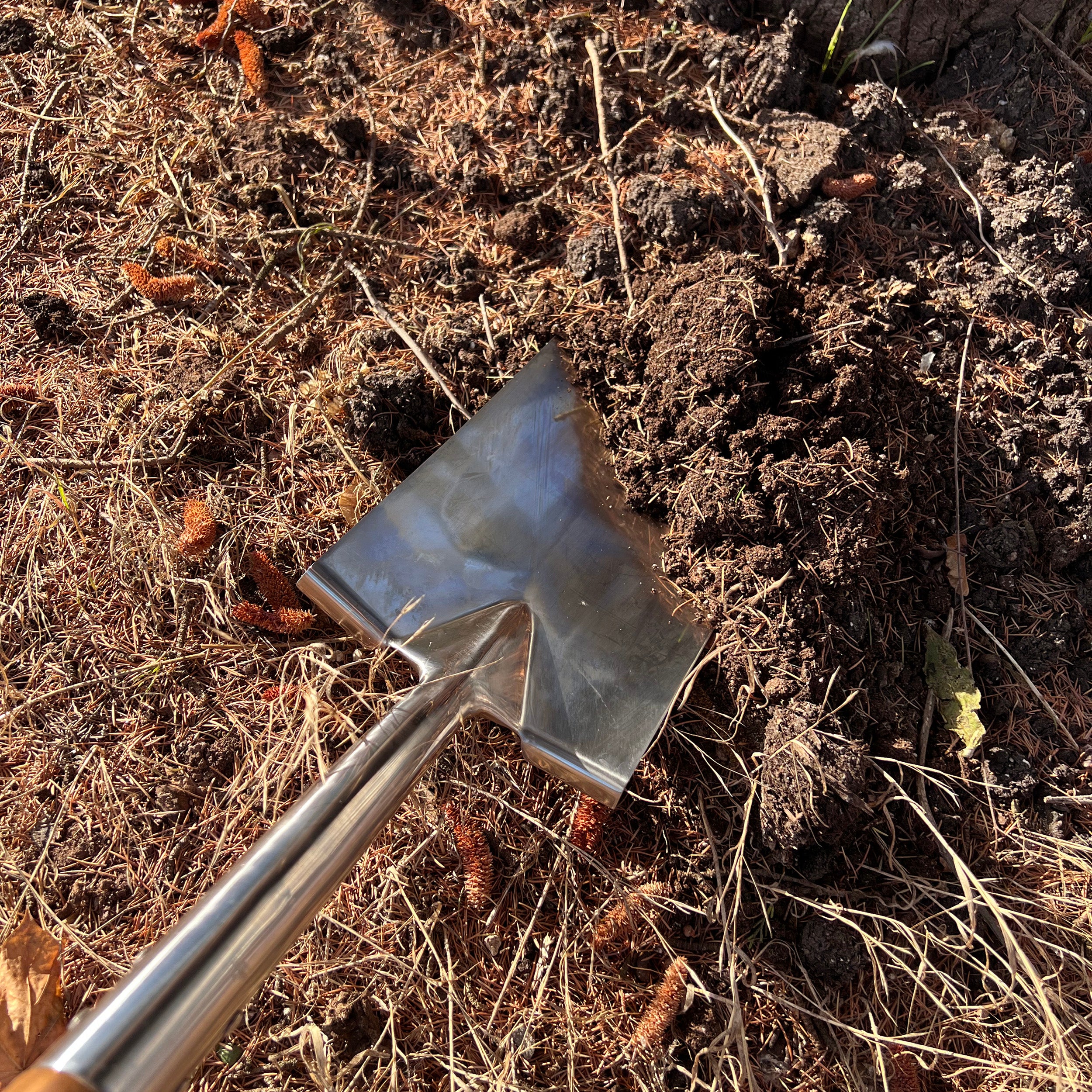 Charles Rose Soft Grip Stainless Steel Border Spade