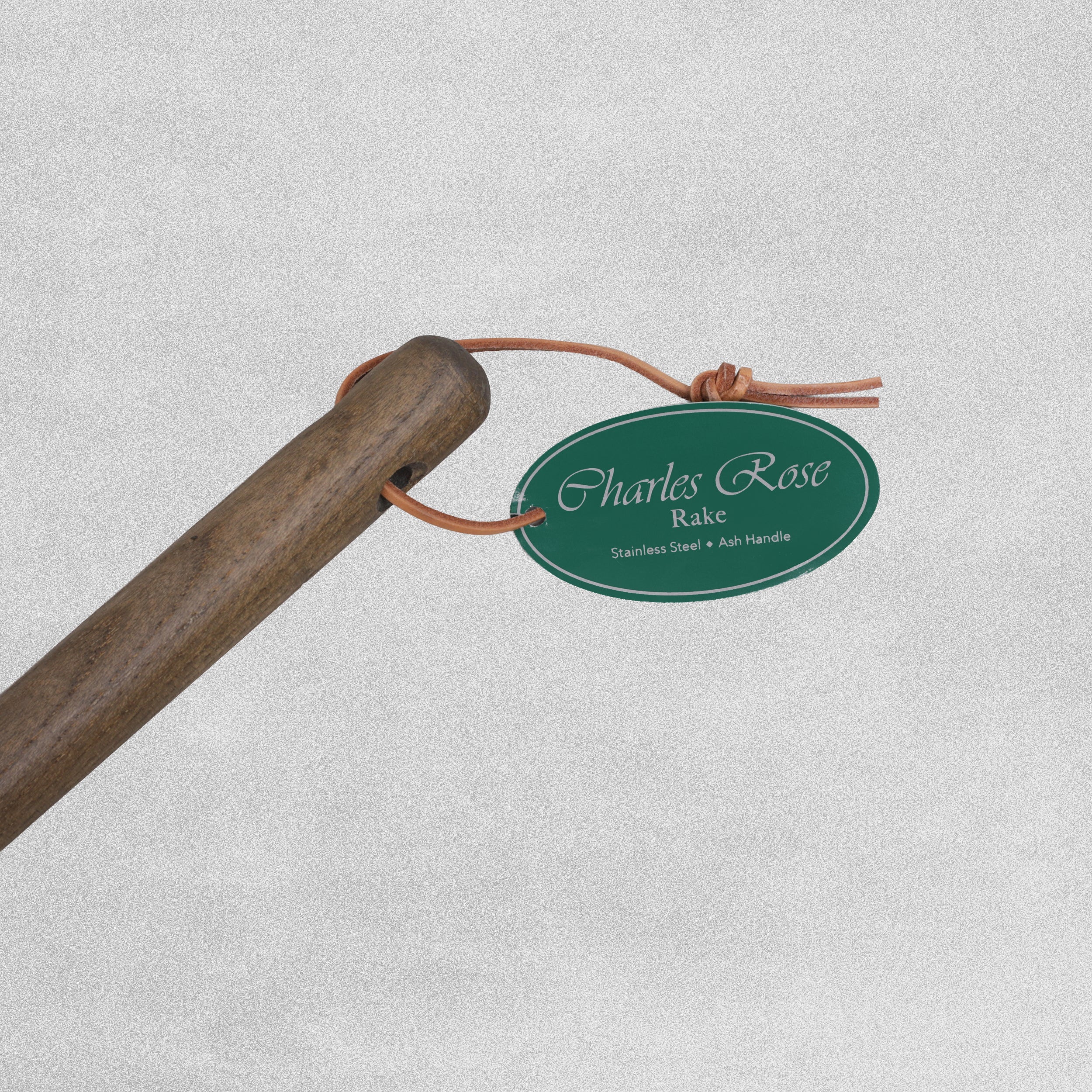 Charles Rose Stainless Steel Rake - Ash Handle