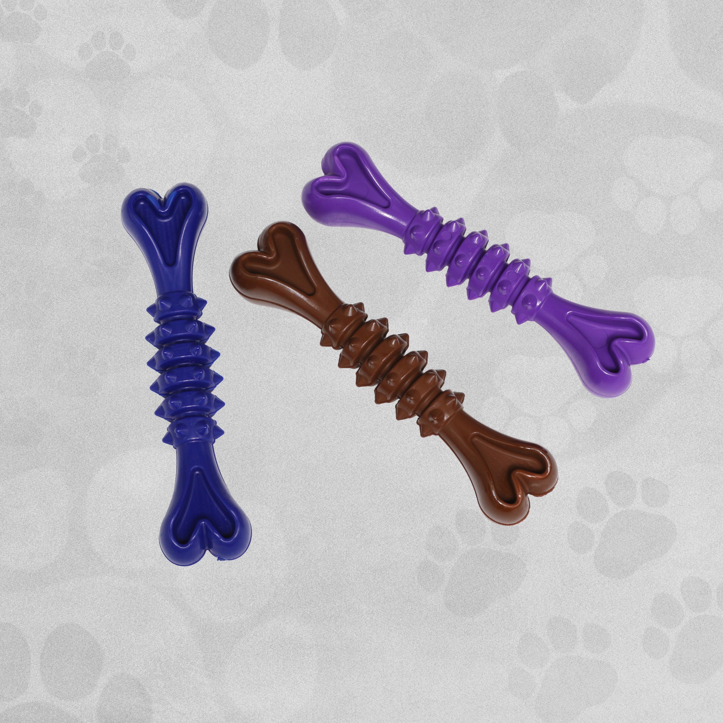 Elboy and Pooch Studded Bone For Small Dogs - Assorted Colours