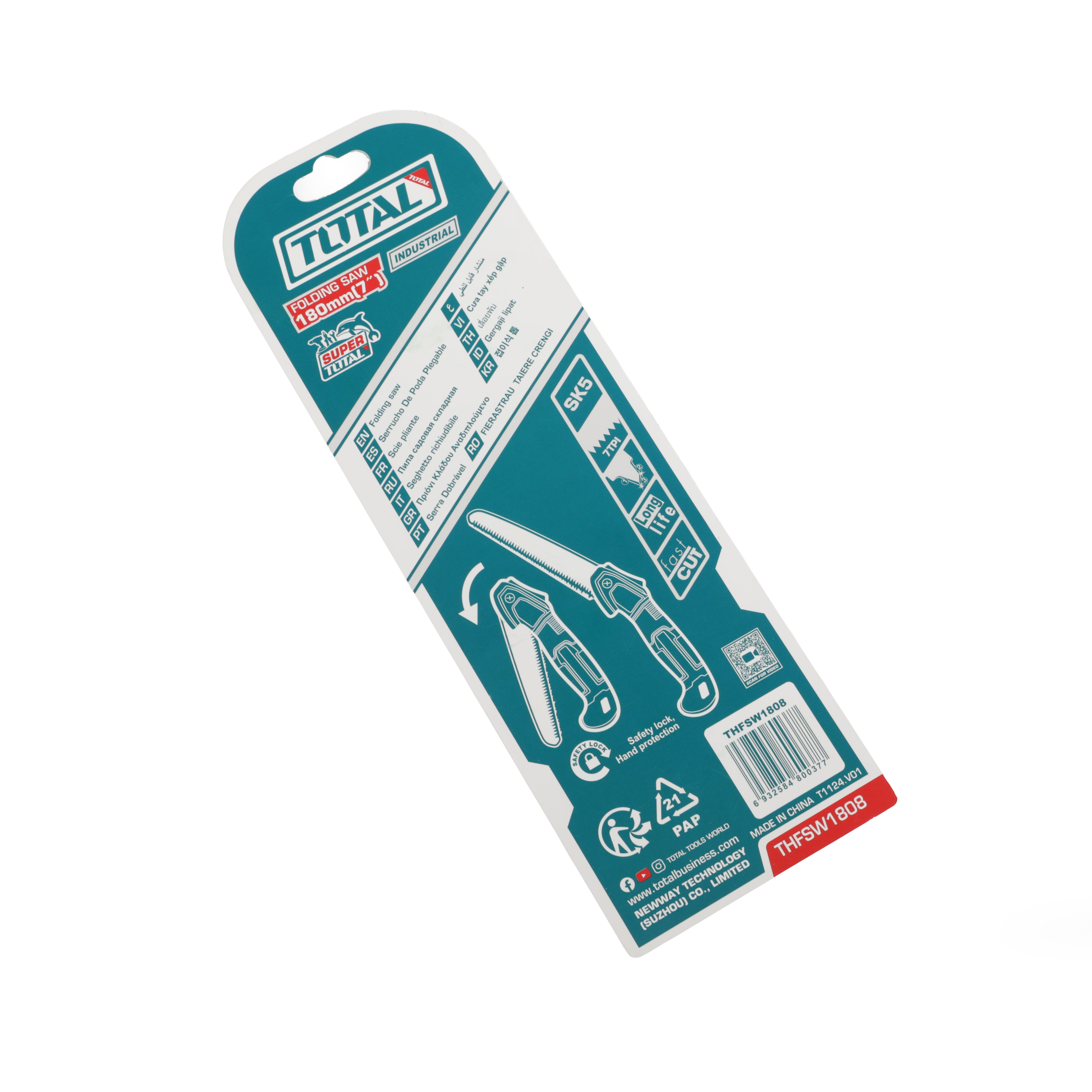 Total Folding Saw 180mm 7" - THFSW1808