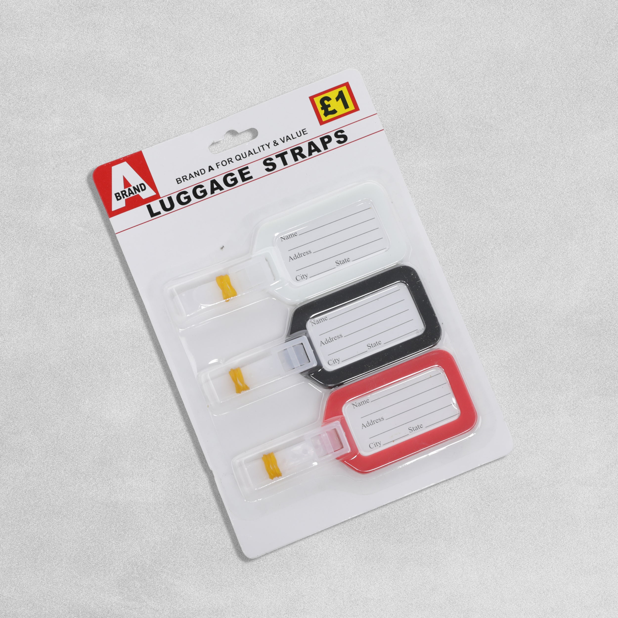 A Brand 3 Pack Luggage Straps