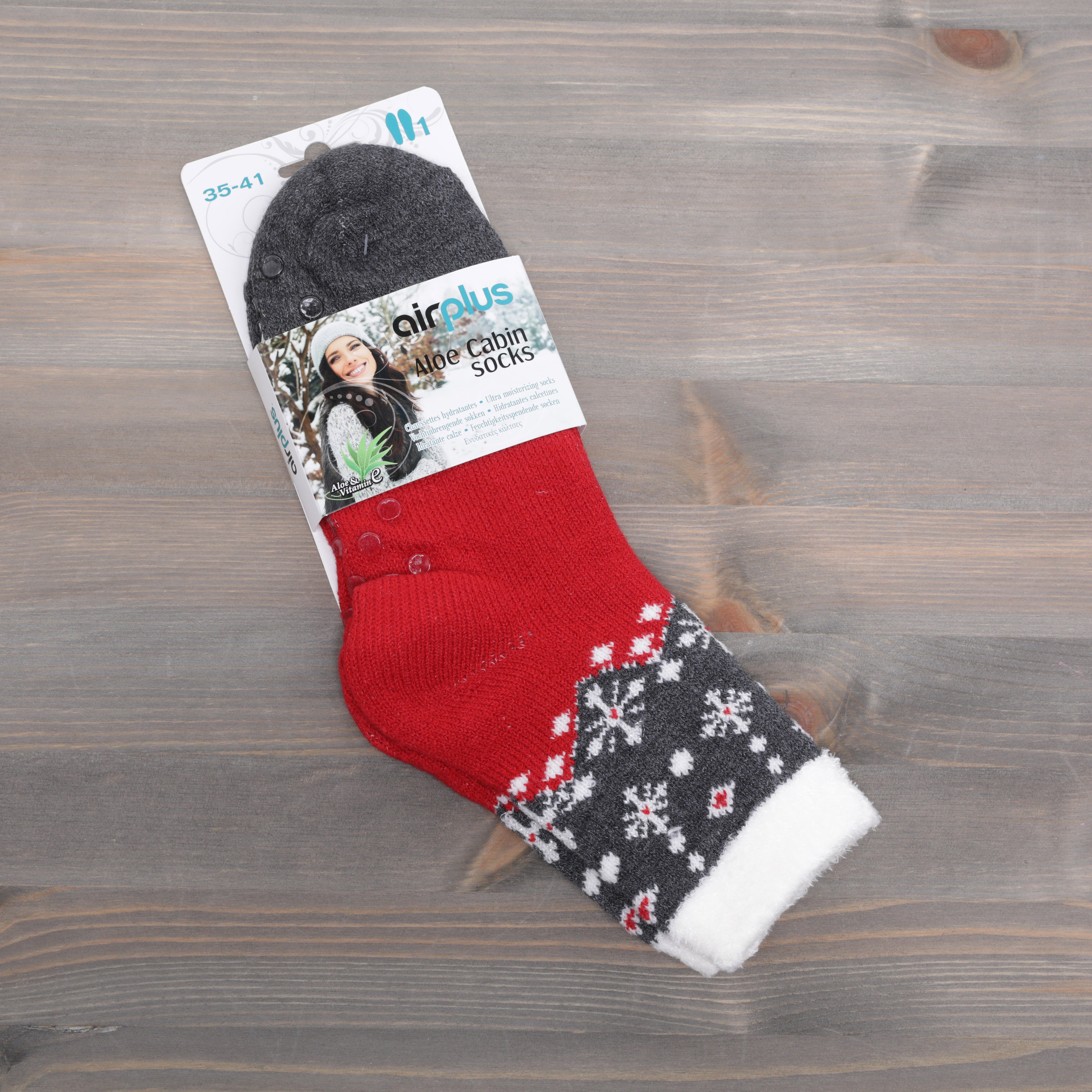 Ladies Warm Winter Socks - 1 Pair - UK 3-8 / EU 35-41