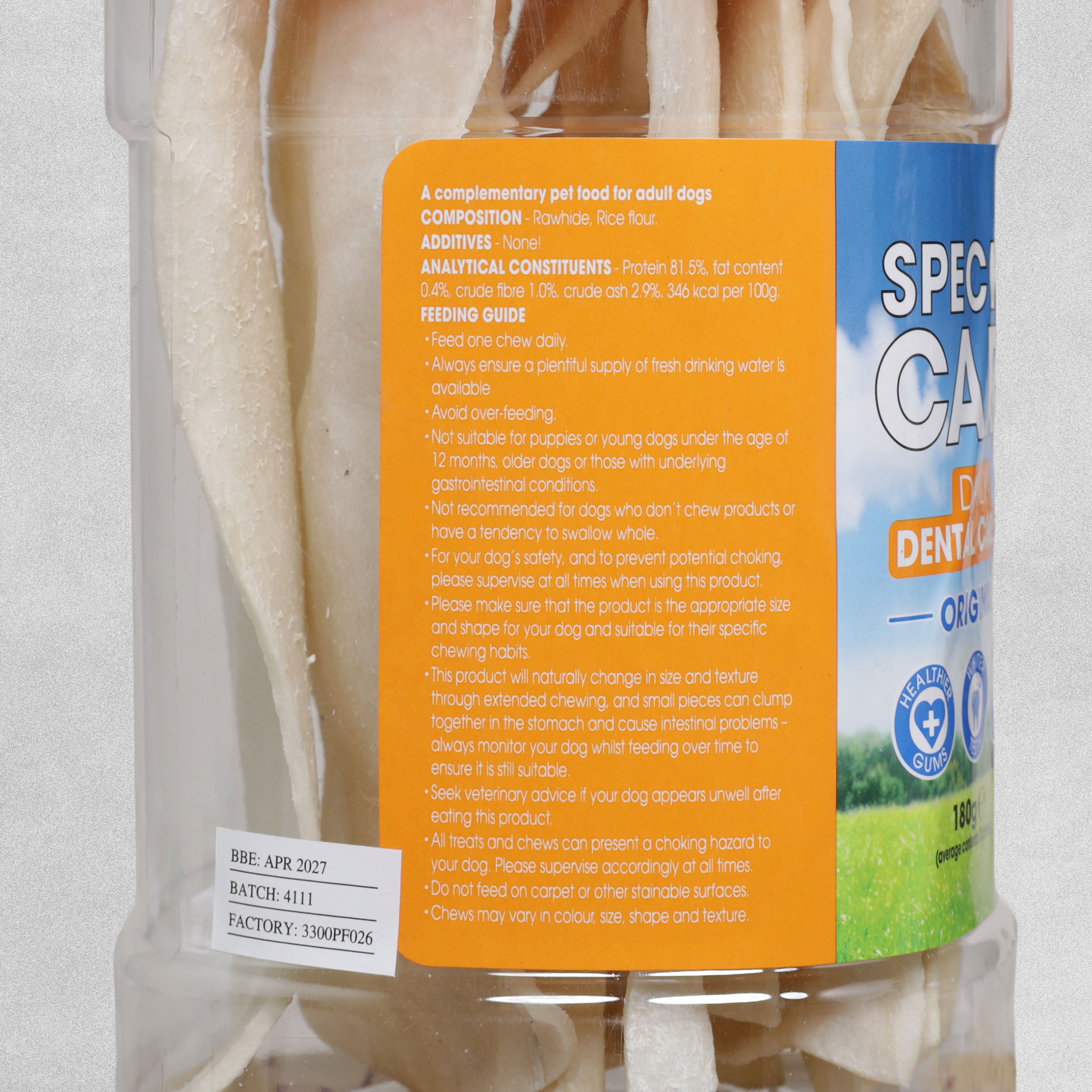 Special Care Daily Dental Chews Original