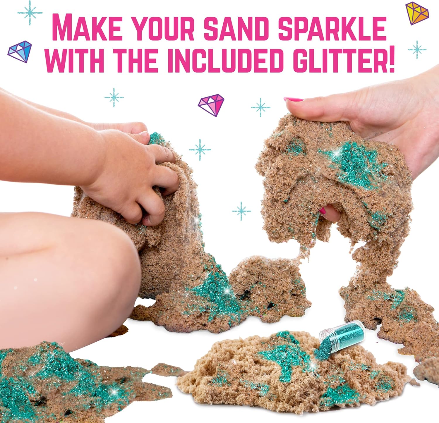 Girlzone Mermaid Moldable Sand Kit