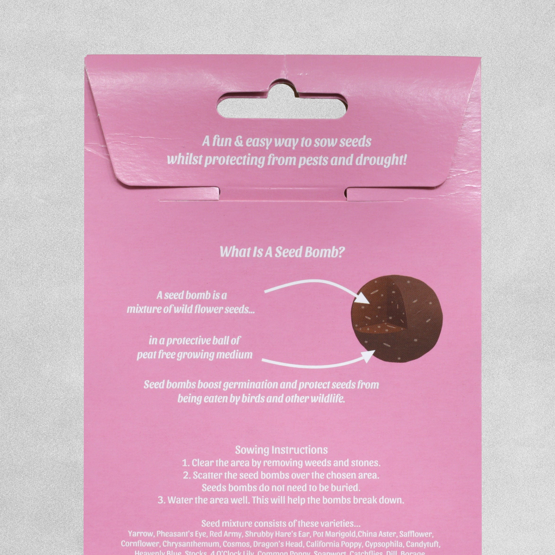 Butterfly & Bee Seed Bombs 10 pack Eco Friendly.