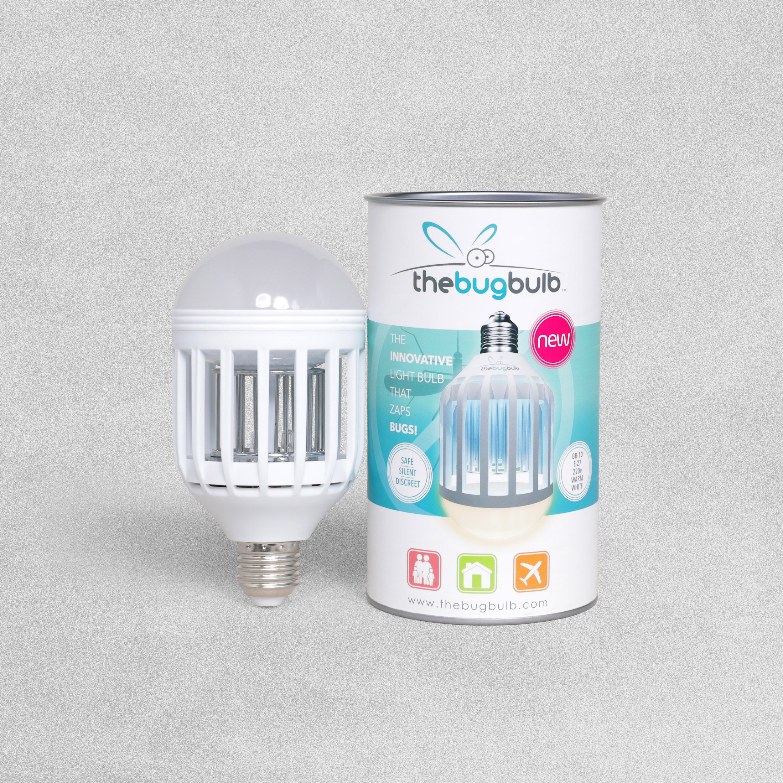 The Bug Bulb E27 Screw Fitting LED 6500K Light
