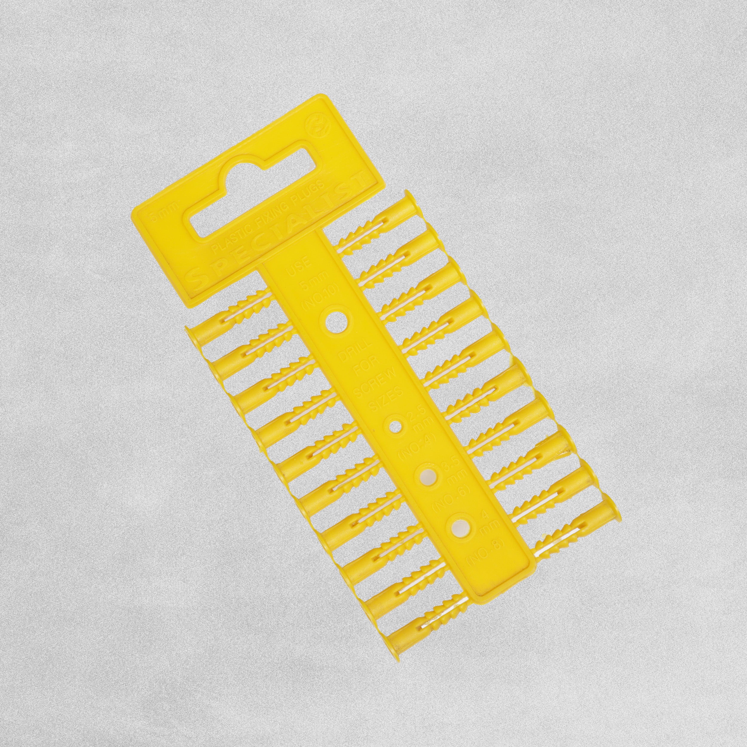 Specialist Plastic Fix Plugs 5mm - Pack of 20