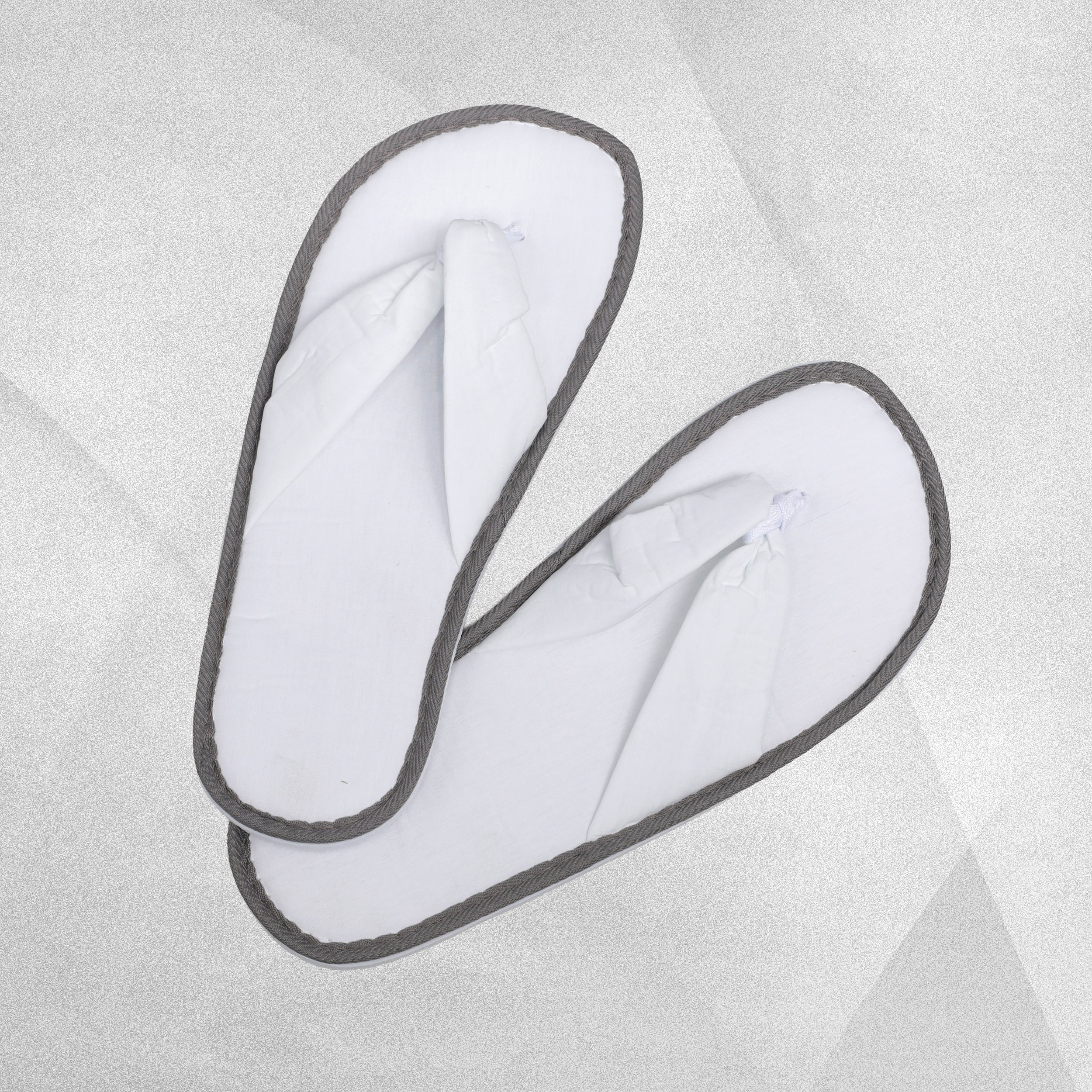 White Slipper Pair - One Size