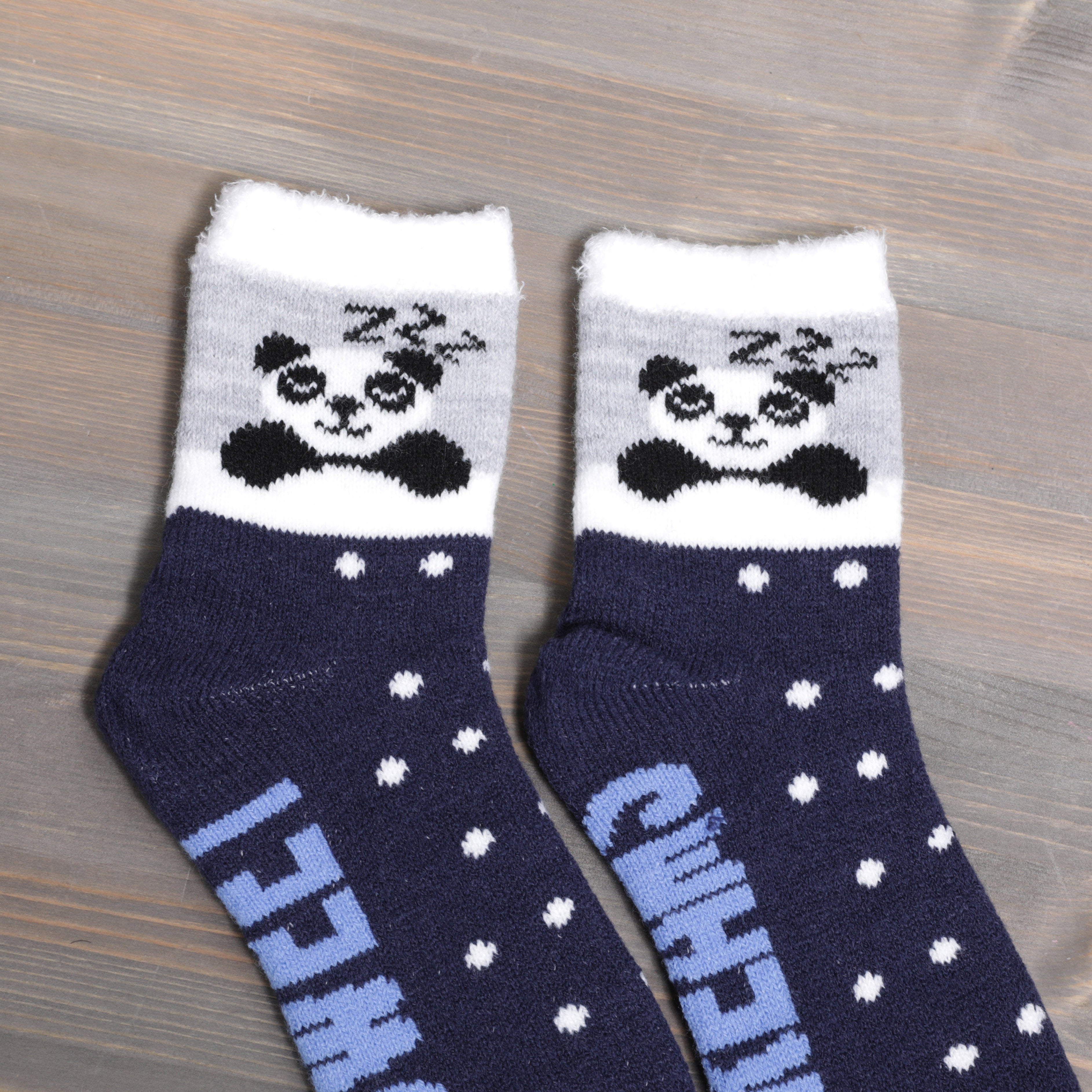 Ladies Warm Winter Slipper Socks - 1 Pair - UK 3-8 / EU 35-41