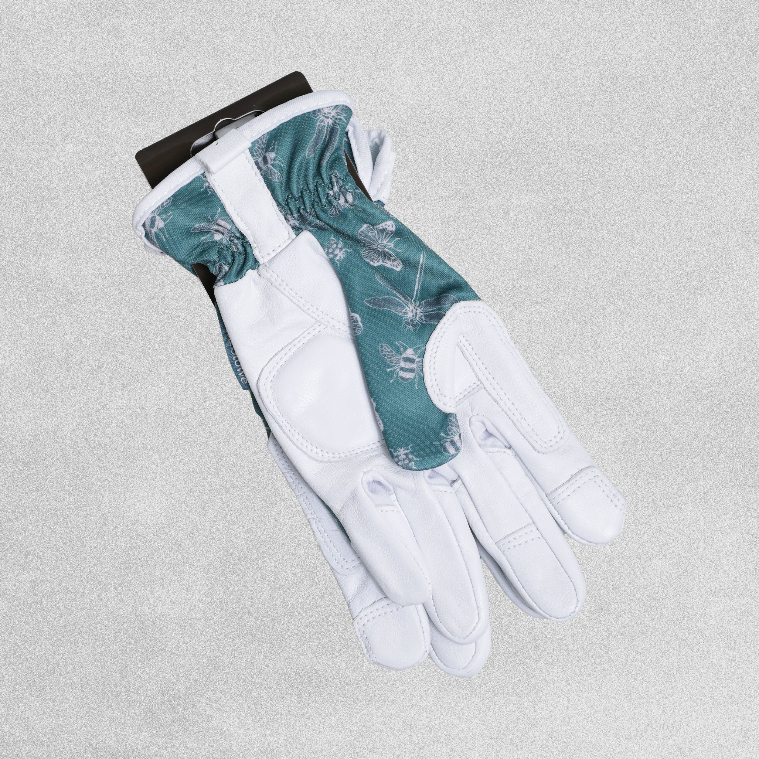 Premium Comfort Gloves Kent & Stowe Green Bees & Butterfly Design