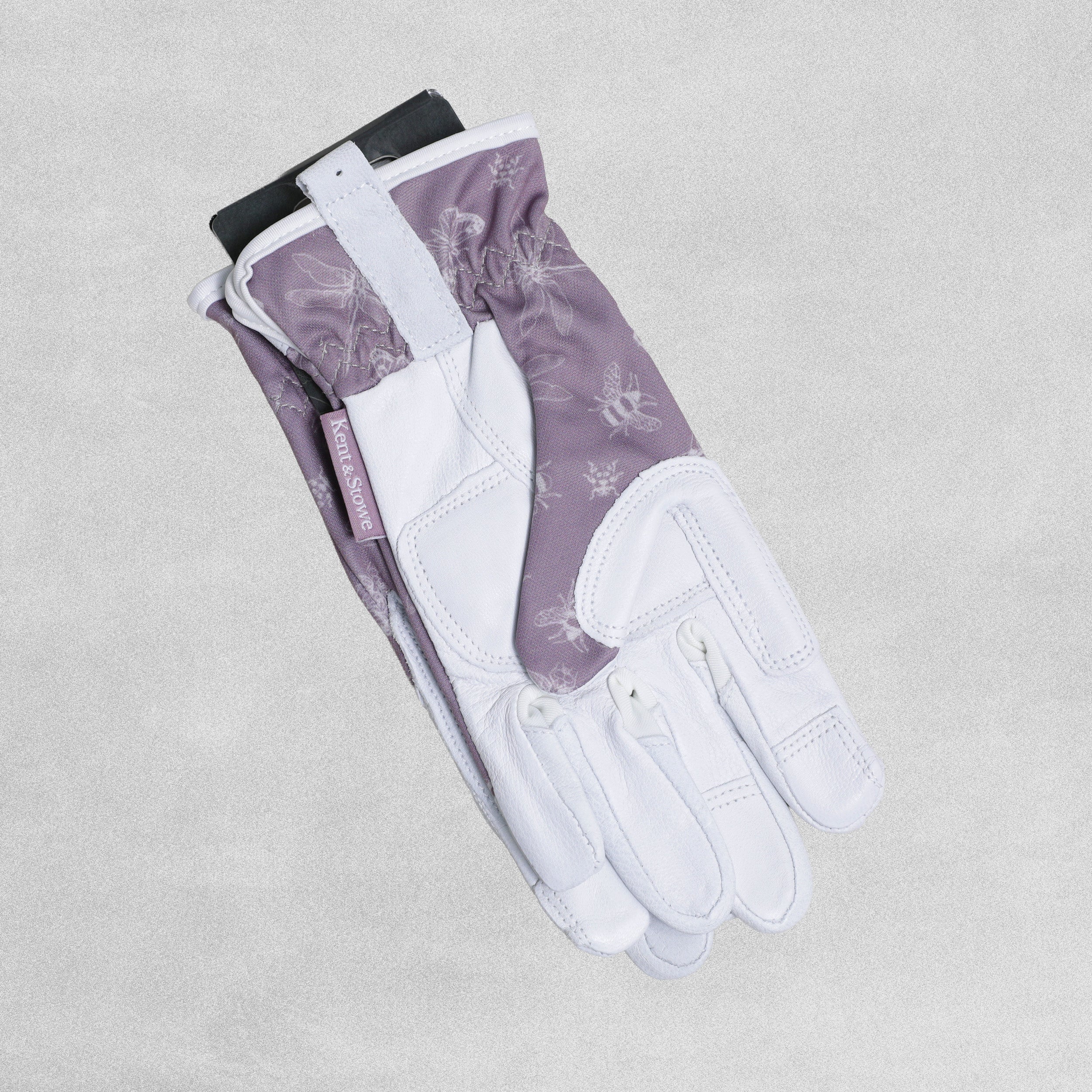 Premium Comfort Gloves Kent & Stowe Mauve Bees & Butterfly Design