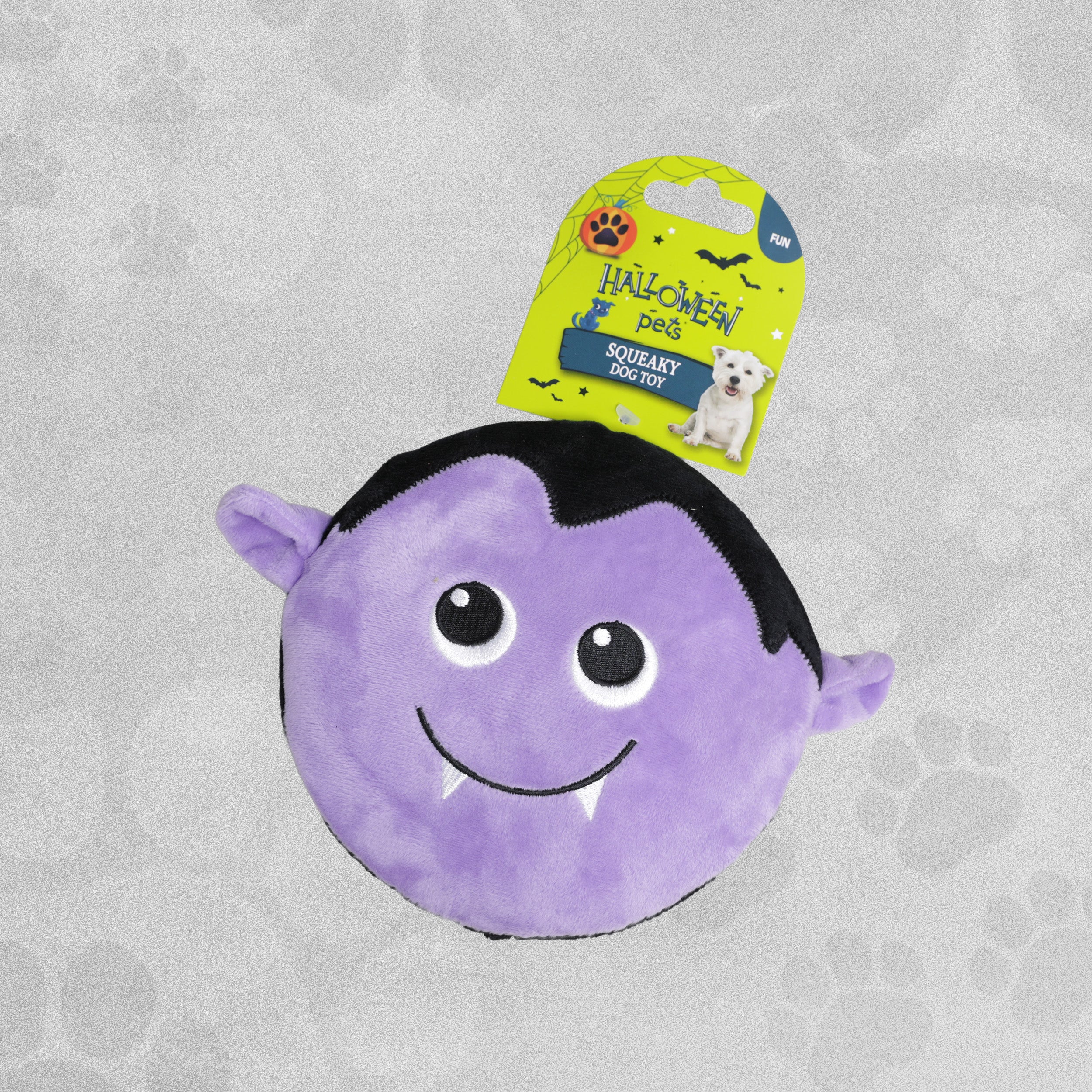 Halloween Pets Squeaky Disc Dog Toy - Various Styles Available