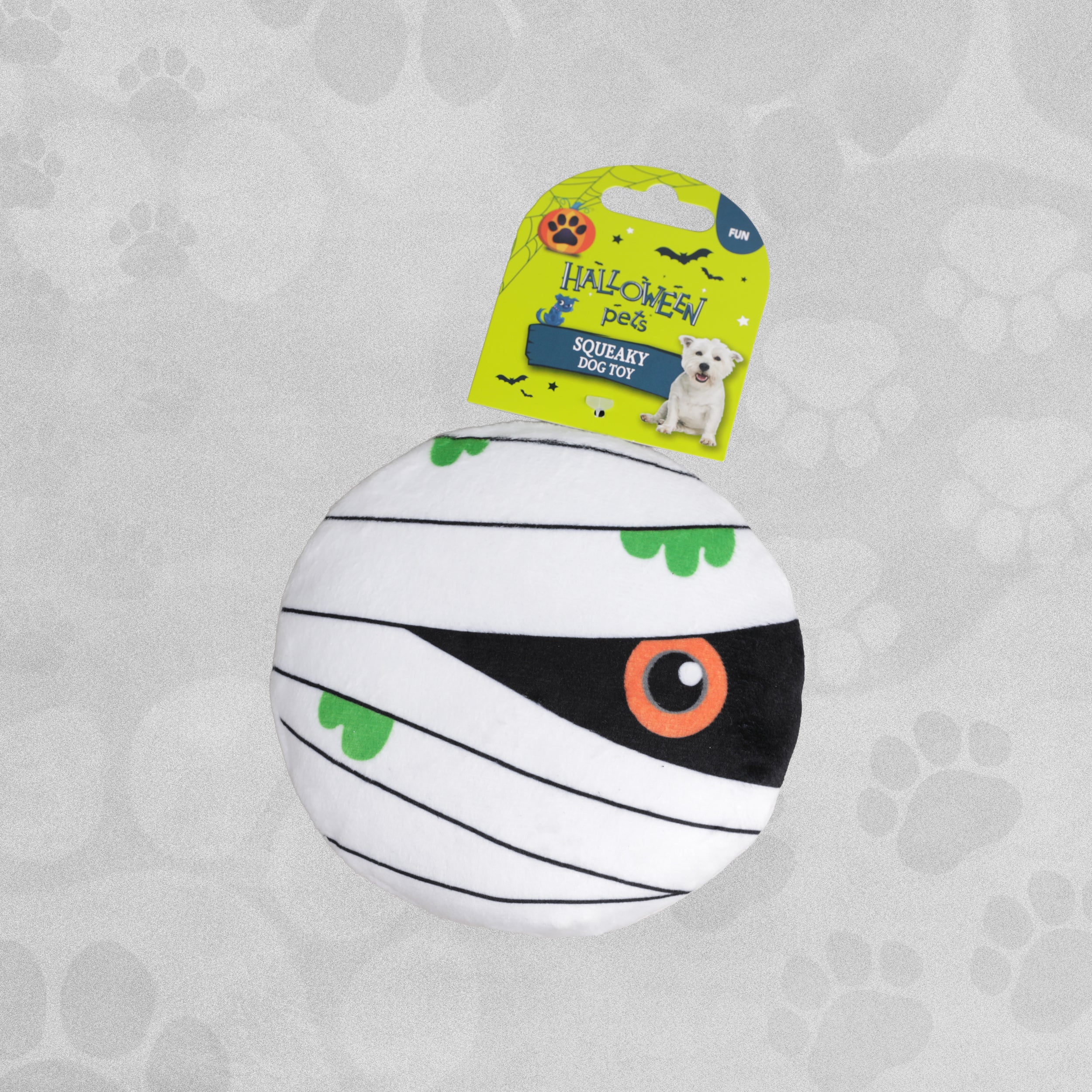Halloween Pets Squeaky Disc Dog Toy - Various Styles Available
