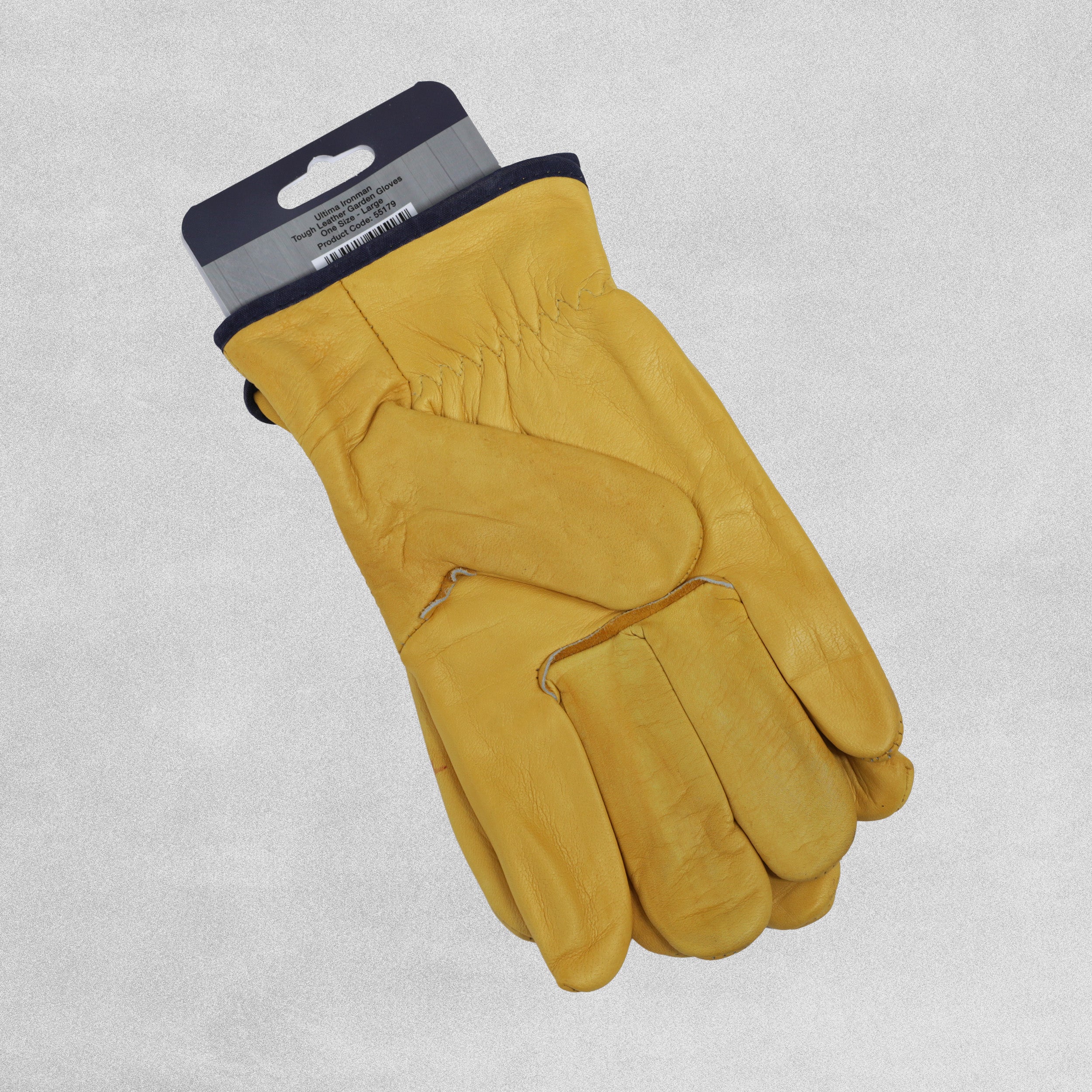 Ultima Premium Leather Tough Garden Gloves - Large
