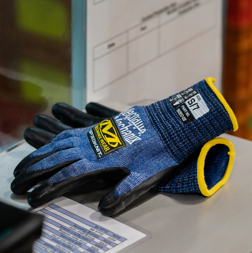 Mechanix Wear SpeedKnit Safety Work Glove - Cut Resistant Level 7 - Touchscreen Capable
