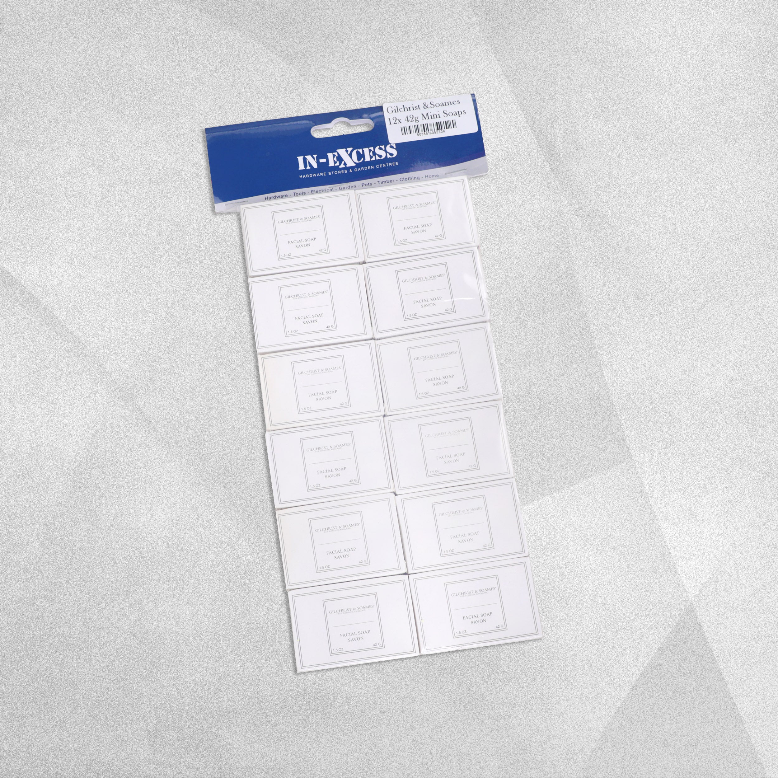 Gilchrist & Soames Mini Soaps - 12 x 42g Bars