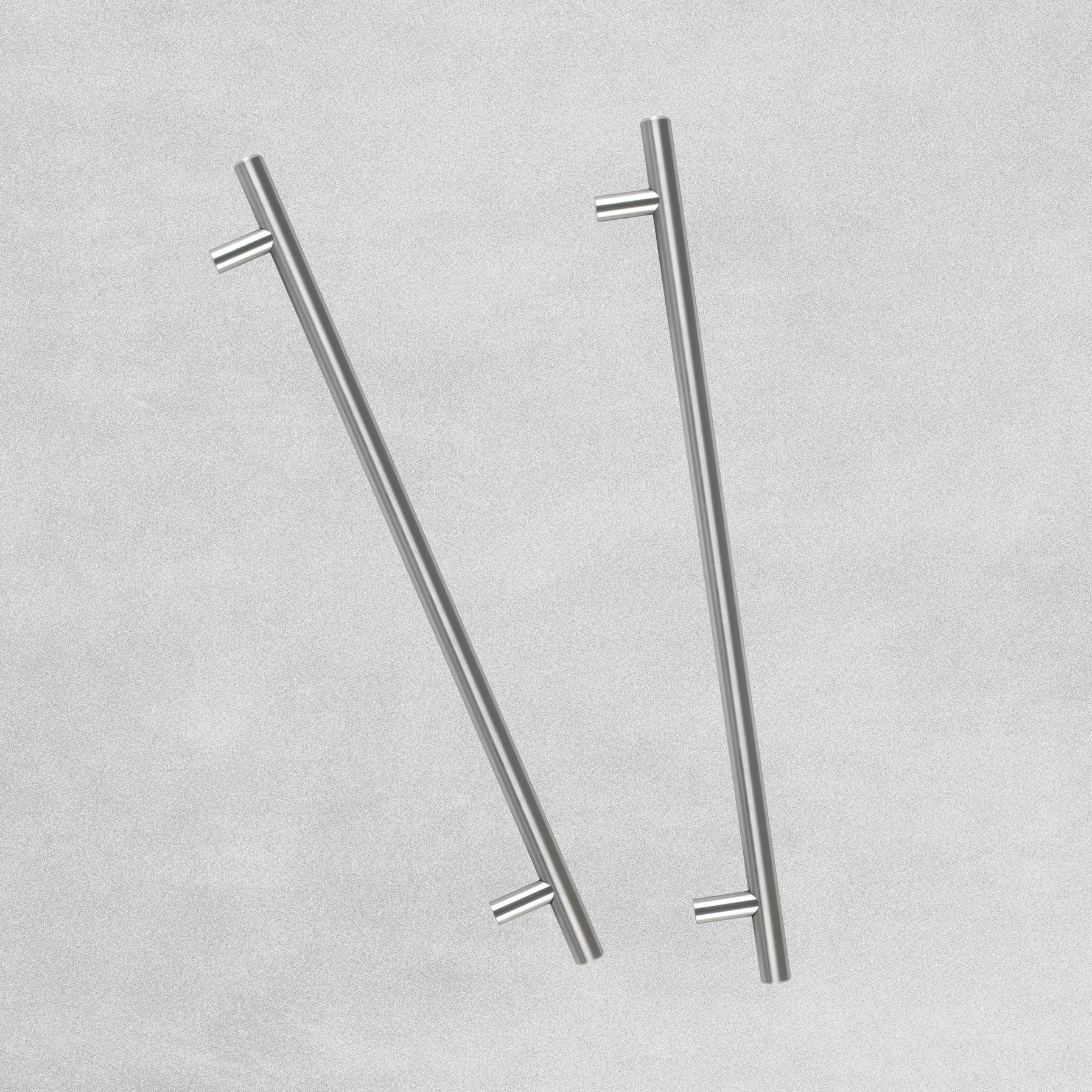 T Bar Multipack Handle 160mm Satin Nickel 4pk