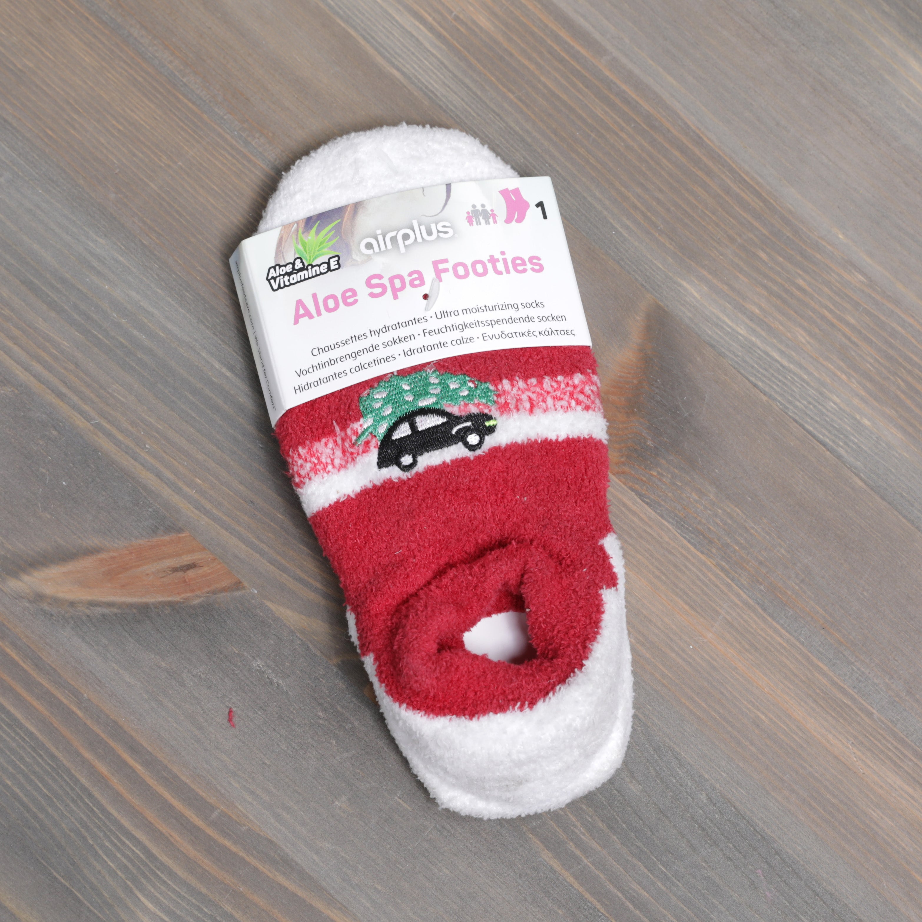 Christmas Aloe Spa Footies - one size