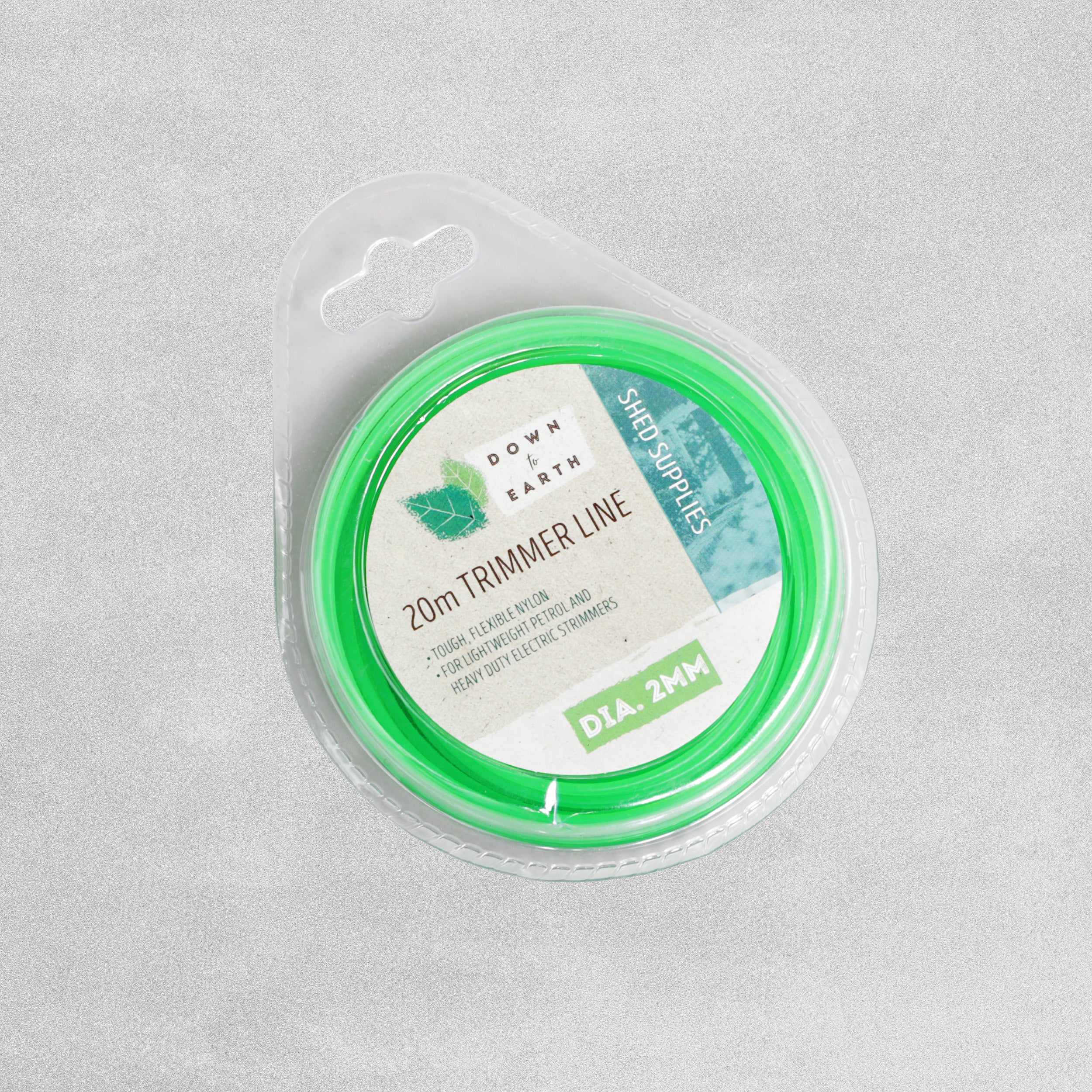 Down To Earth Trimmer Line Green 20m 2mm