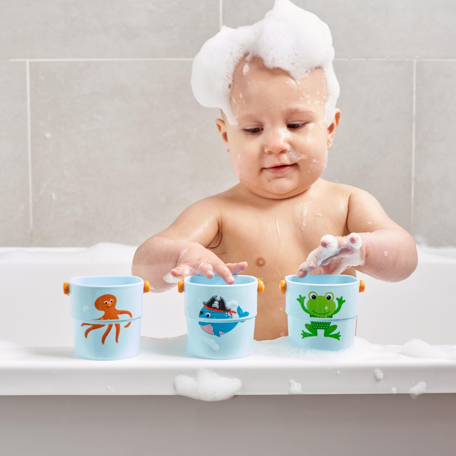 Tiny to Tots Bath Buckets 3 pack