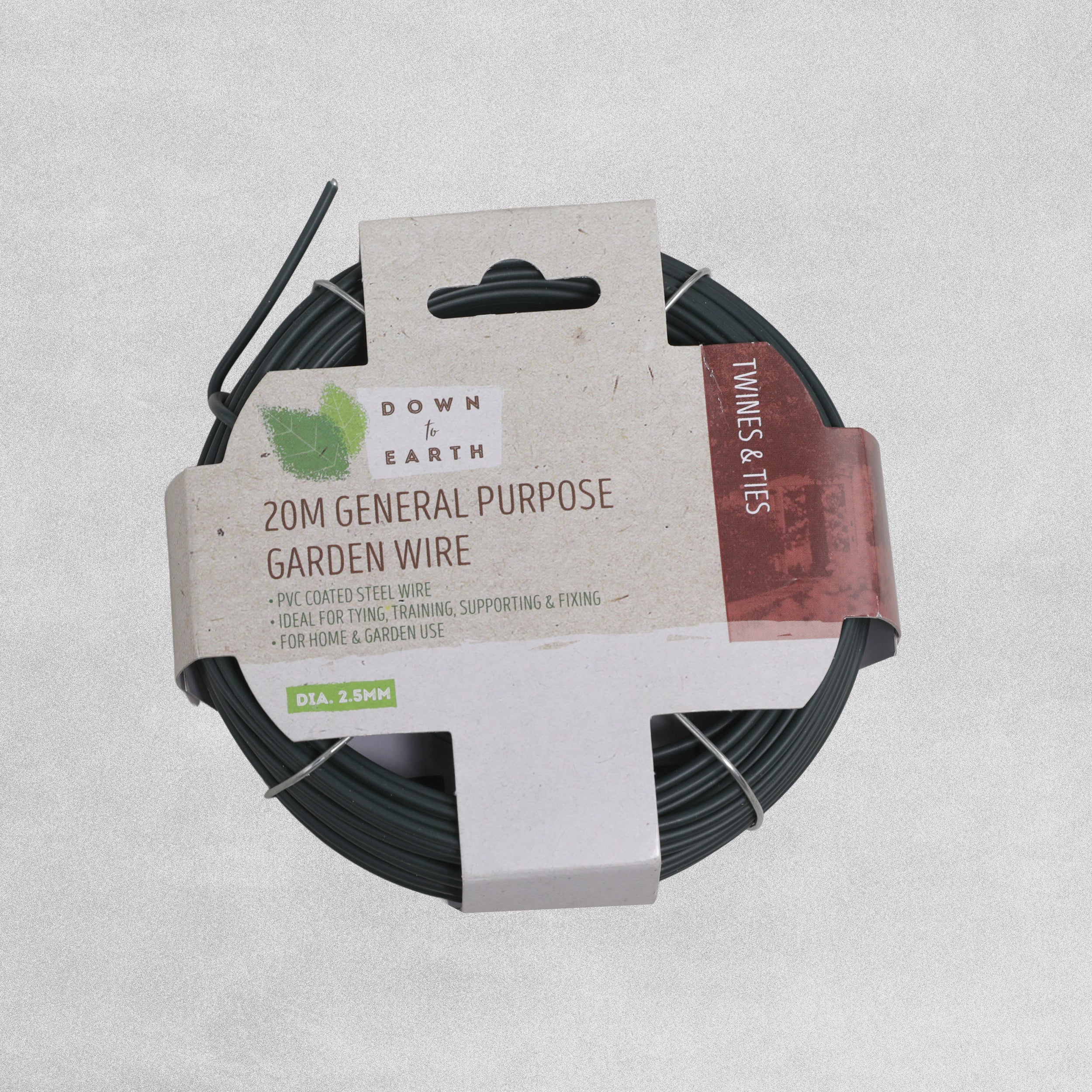 Down To Earth General Purpose Garden Wire 20M 2.5mm Diameter