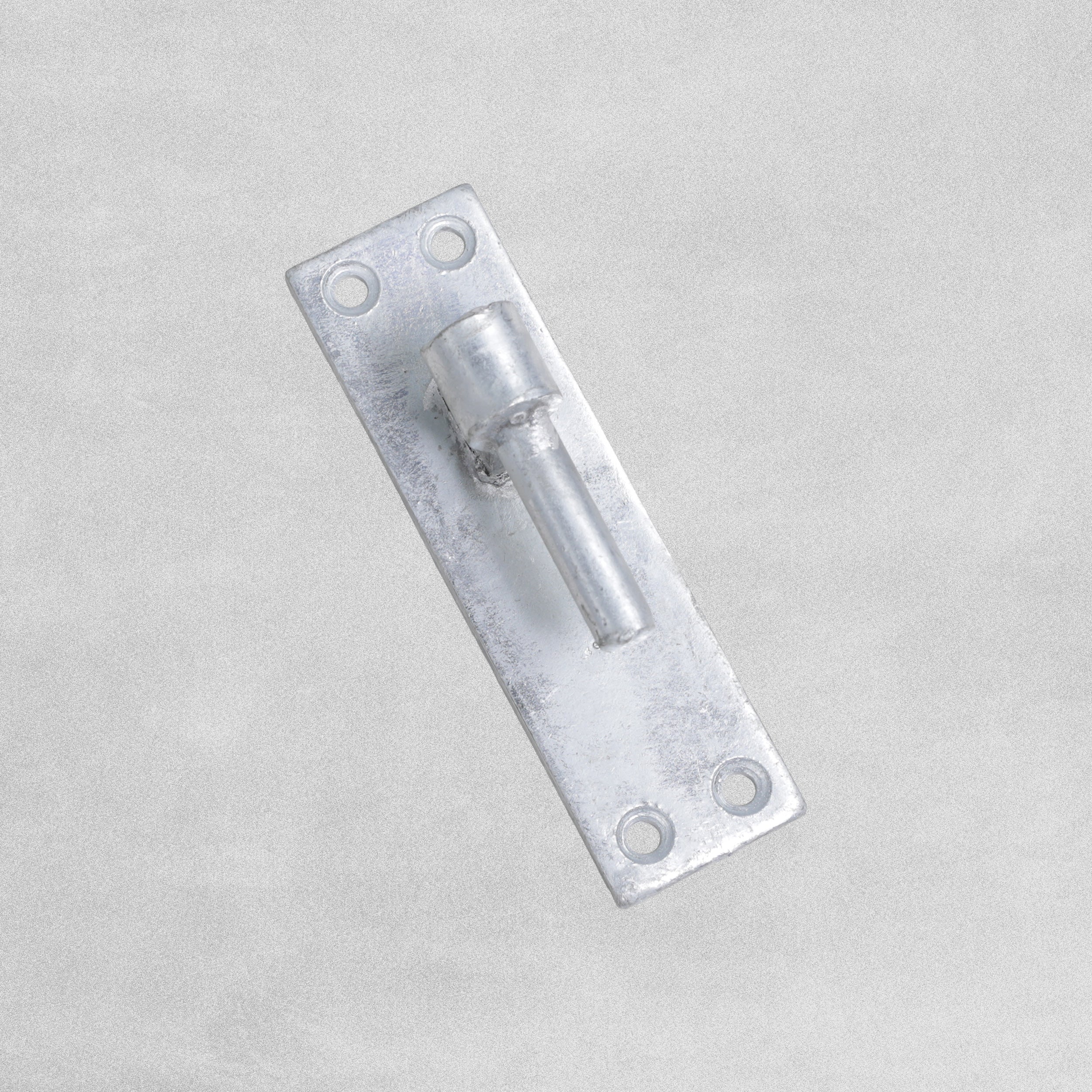 Hook on Plates Zinc Plated 12mm Single