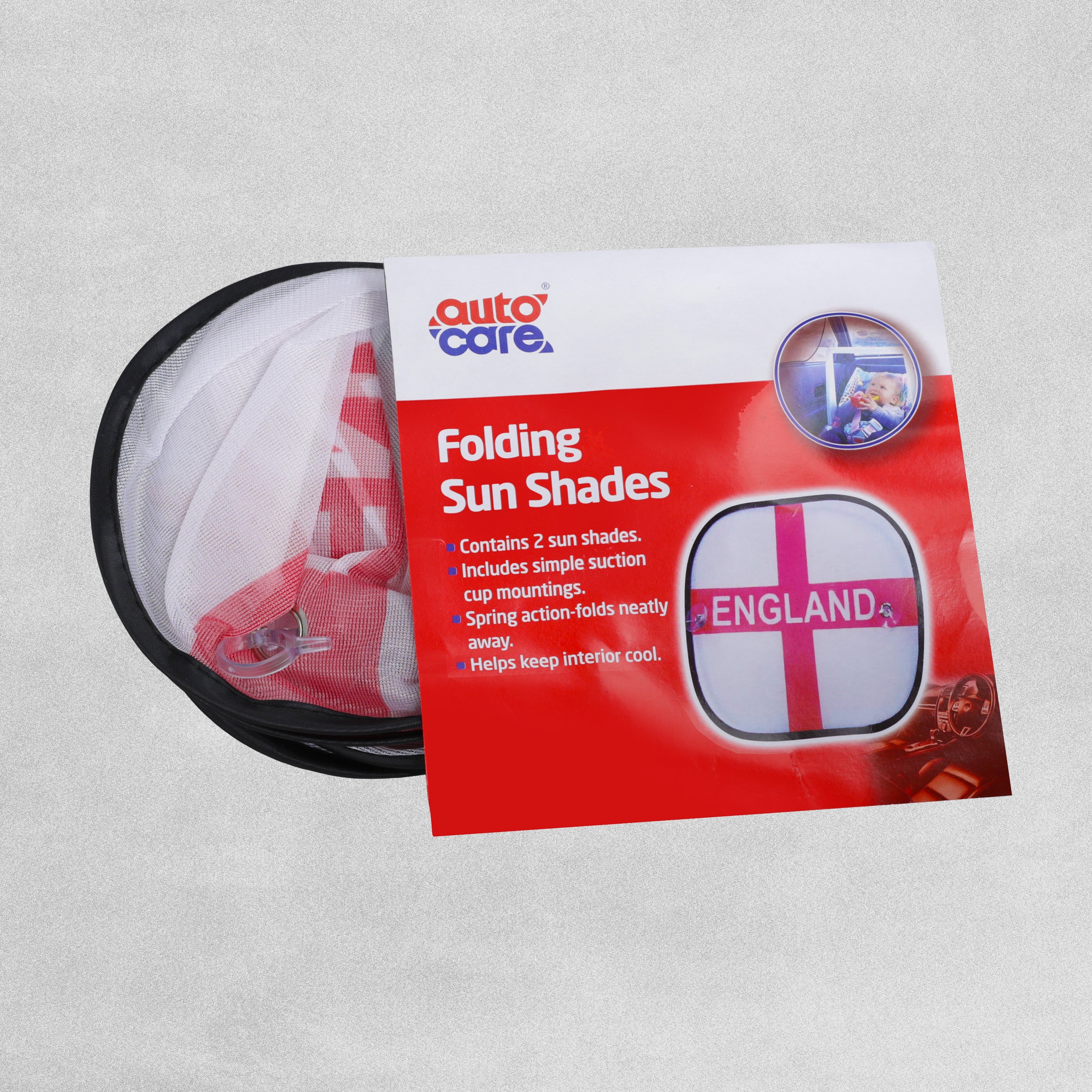 England Folding Sun Shades 2 PK Auto Care