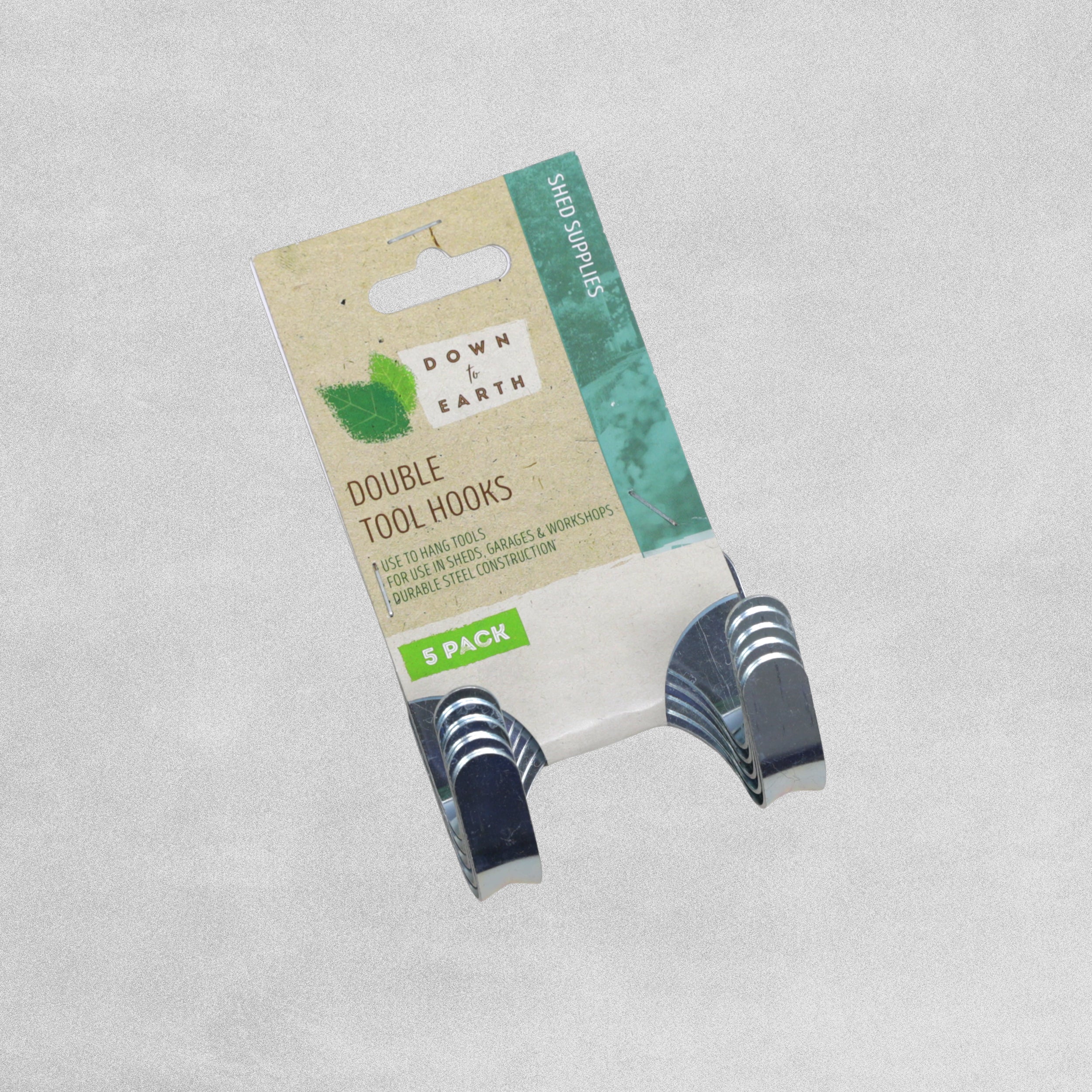 Down to Earth Tool Hooks Pack of 5