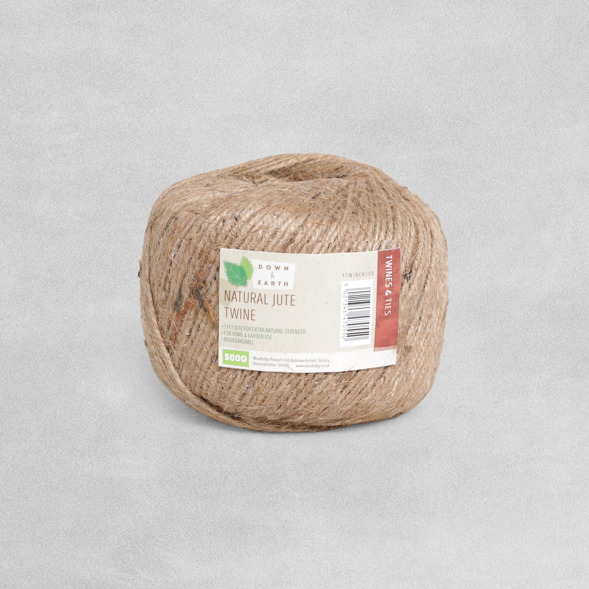 Down To Earth Natural Jute Twine 500g