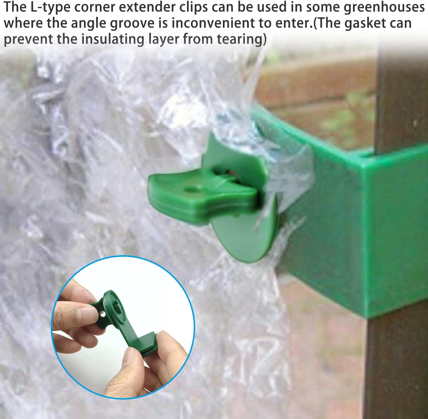 Down To Earth Greenhouse Clips and Extender clips 60pcs