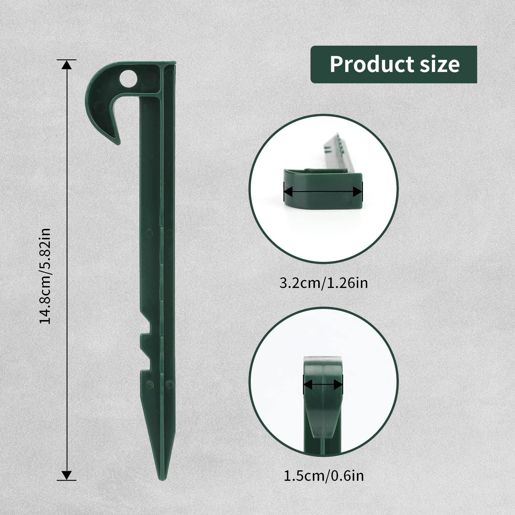 Down To Earth Garden Plastic Pegs 10pcs