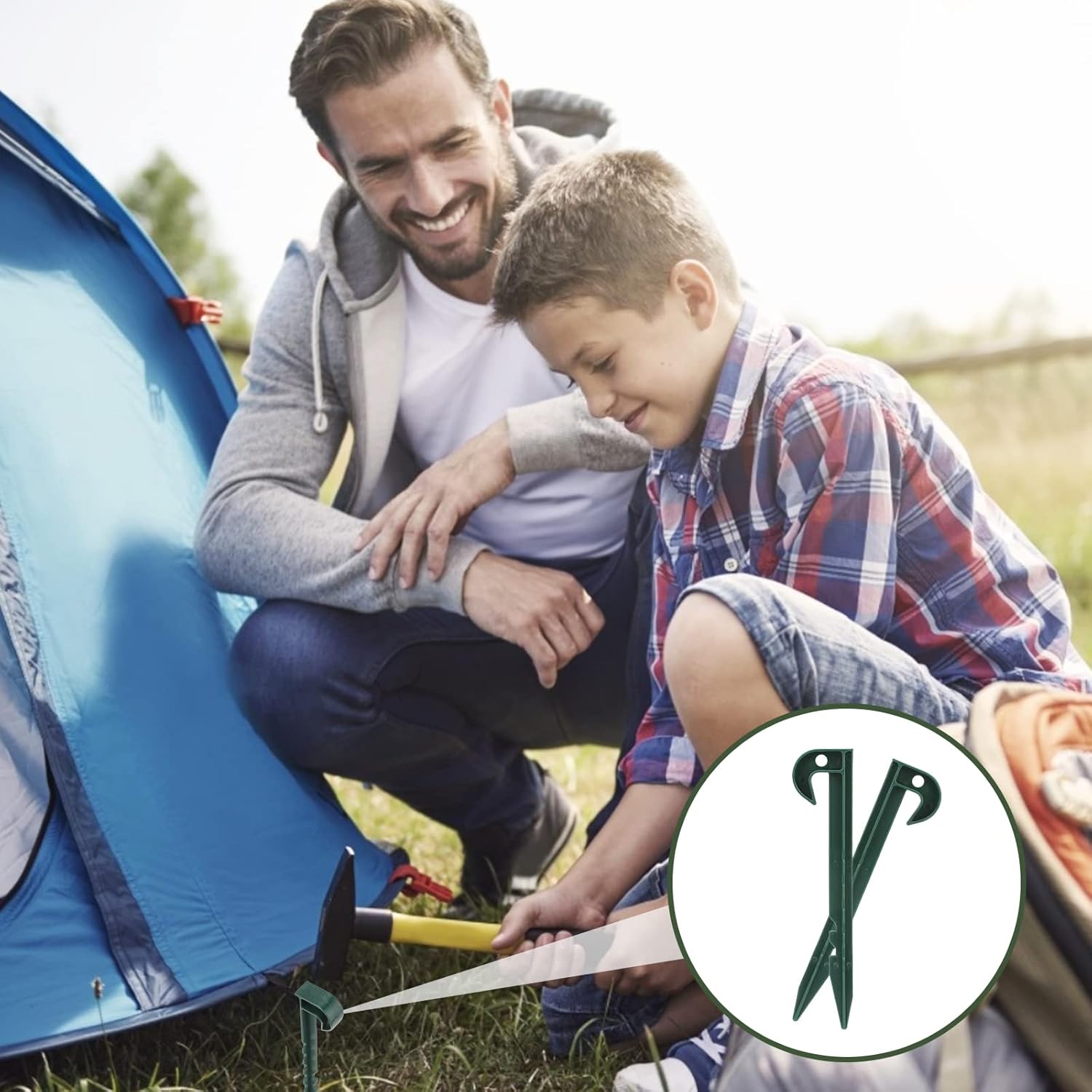 Down To Earth Garden Plastic Pegs 10pcs