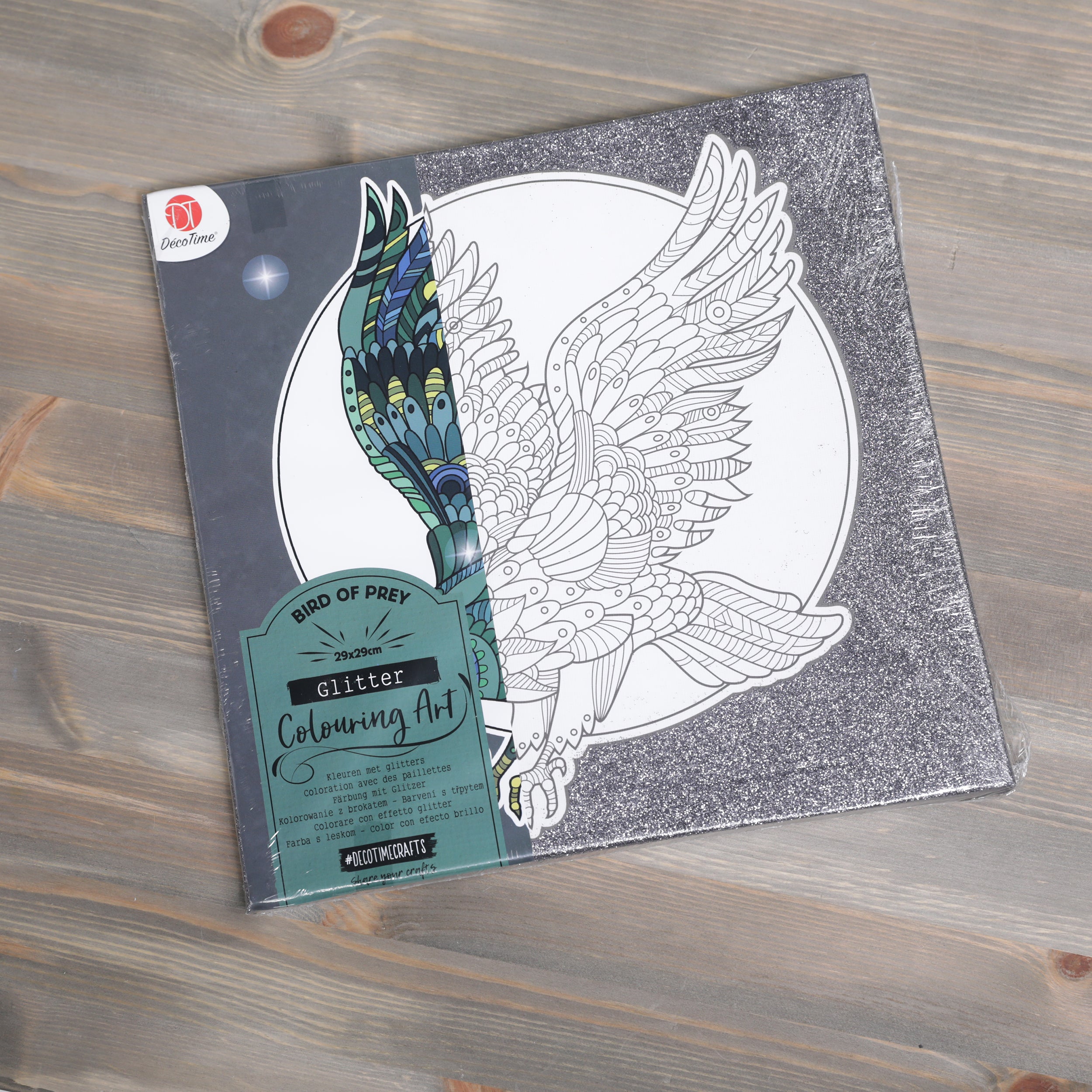 Glitter Colouring Arts Assorted Designs