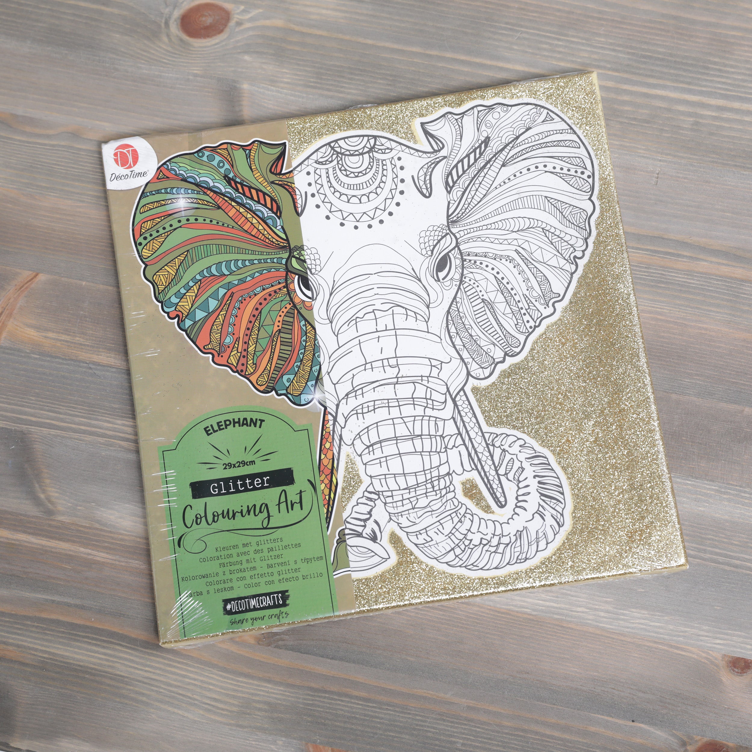 Glitter Colouring Arts Assorted Designs