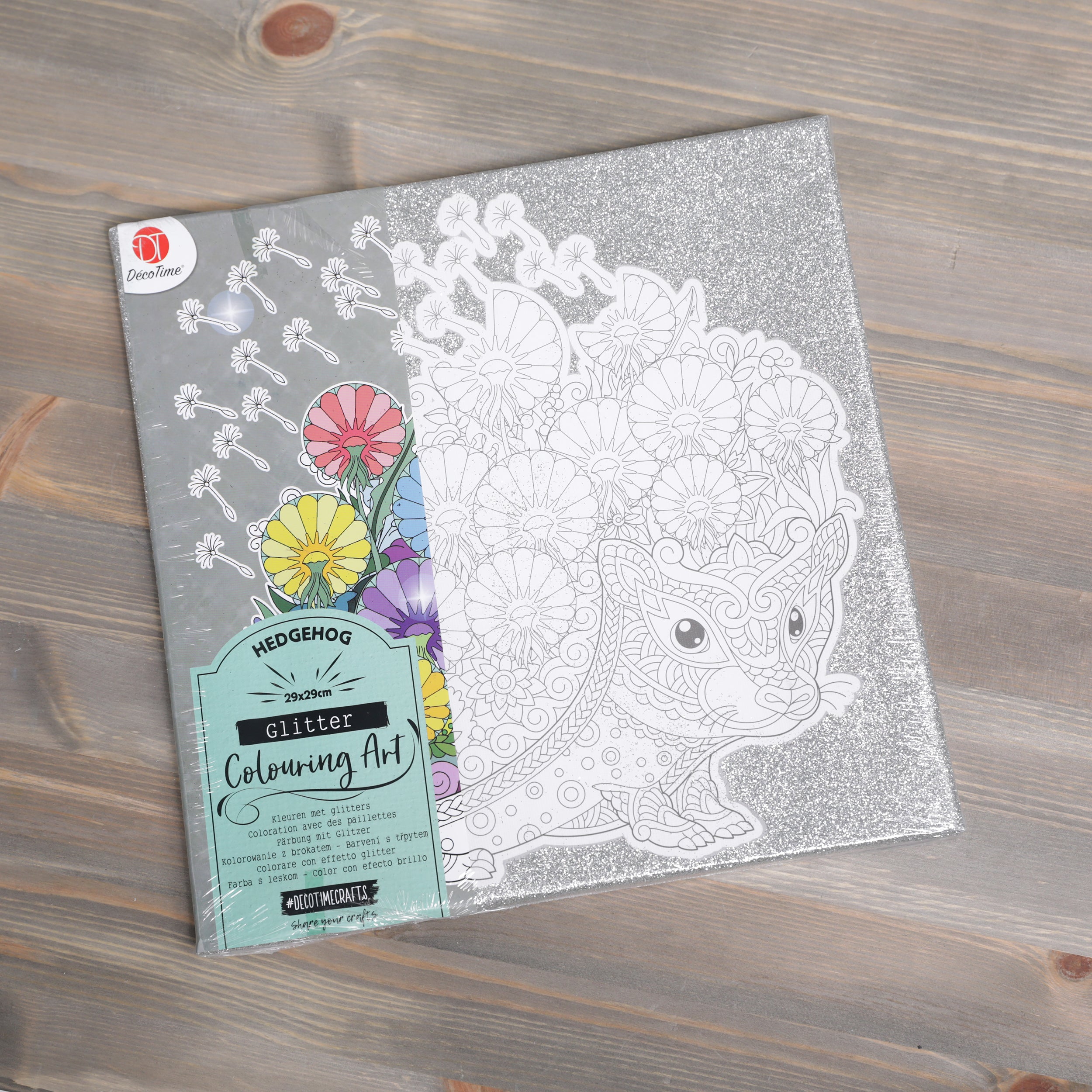 Glitter Colouring Arts Assorted Designs