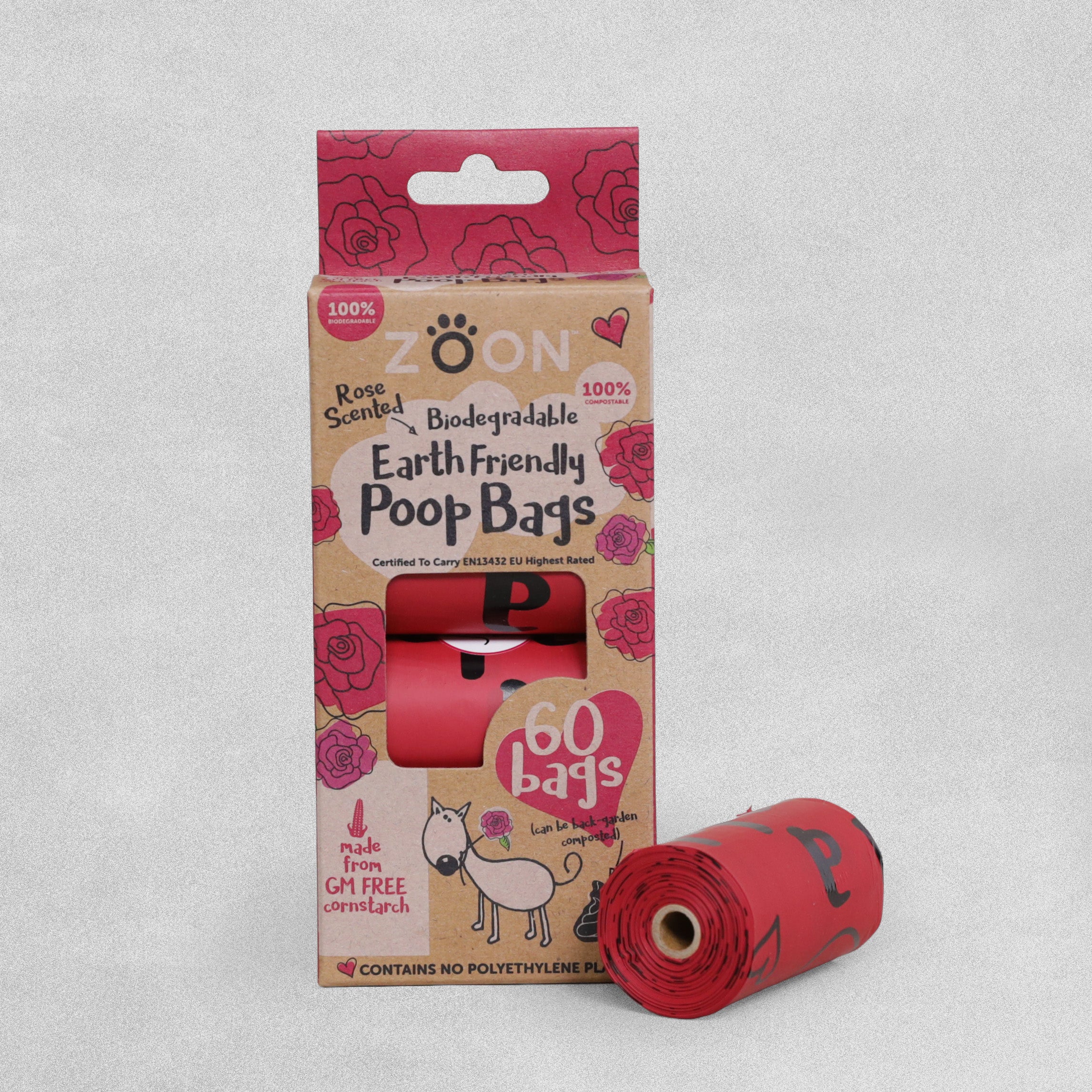 Zoon Bio-Compostable Poop Bags 60pc