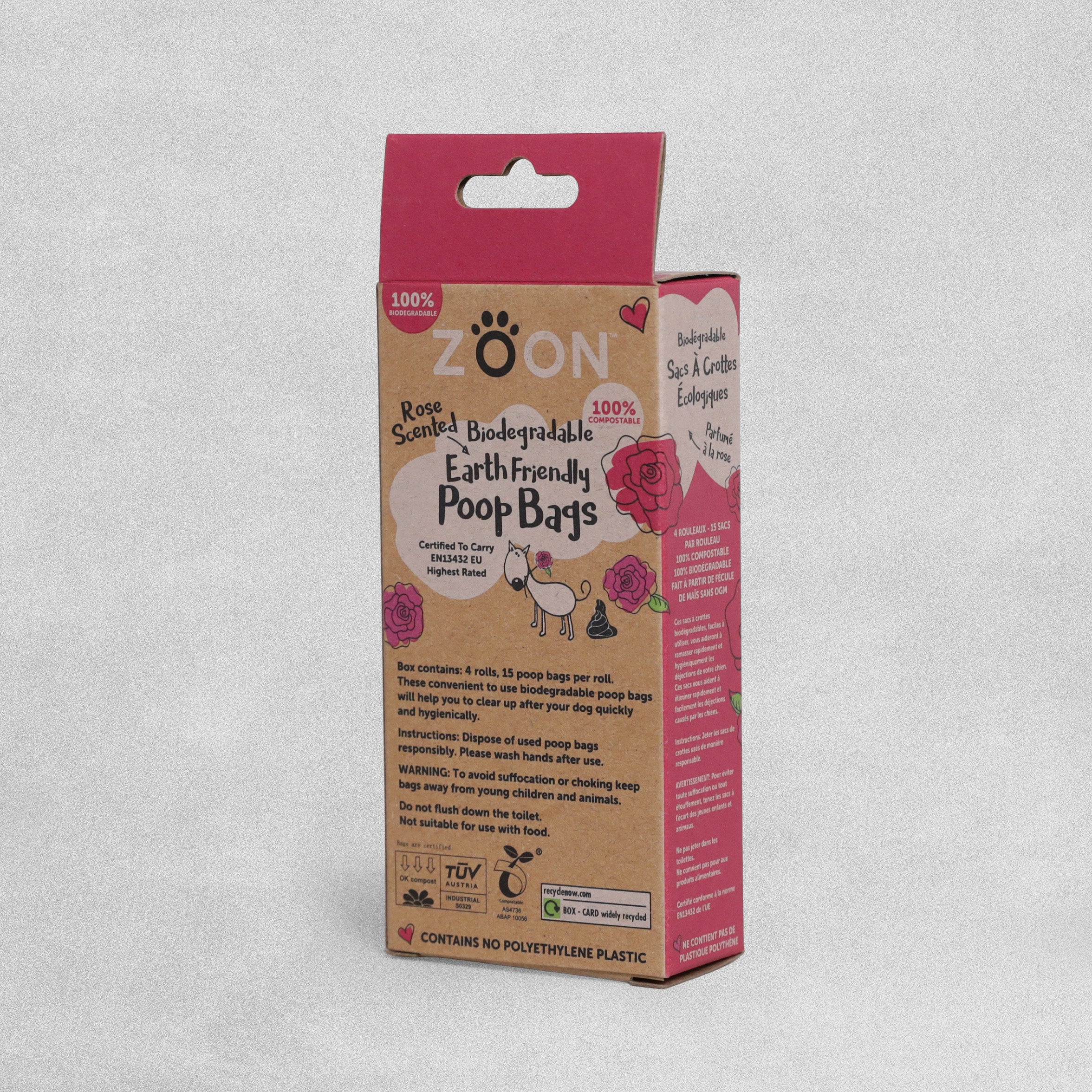 Zoon Bio-Compostable Poop Bags 60pc