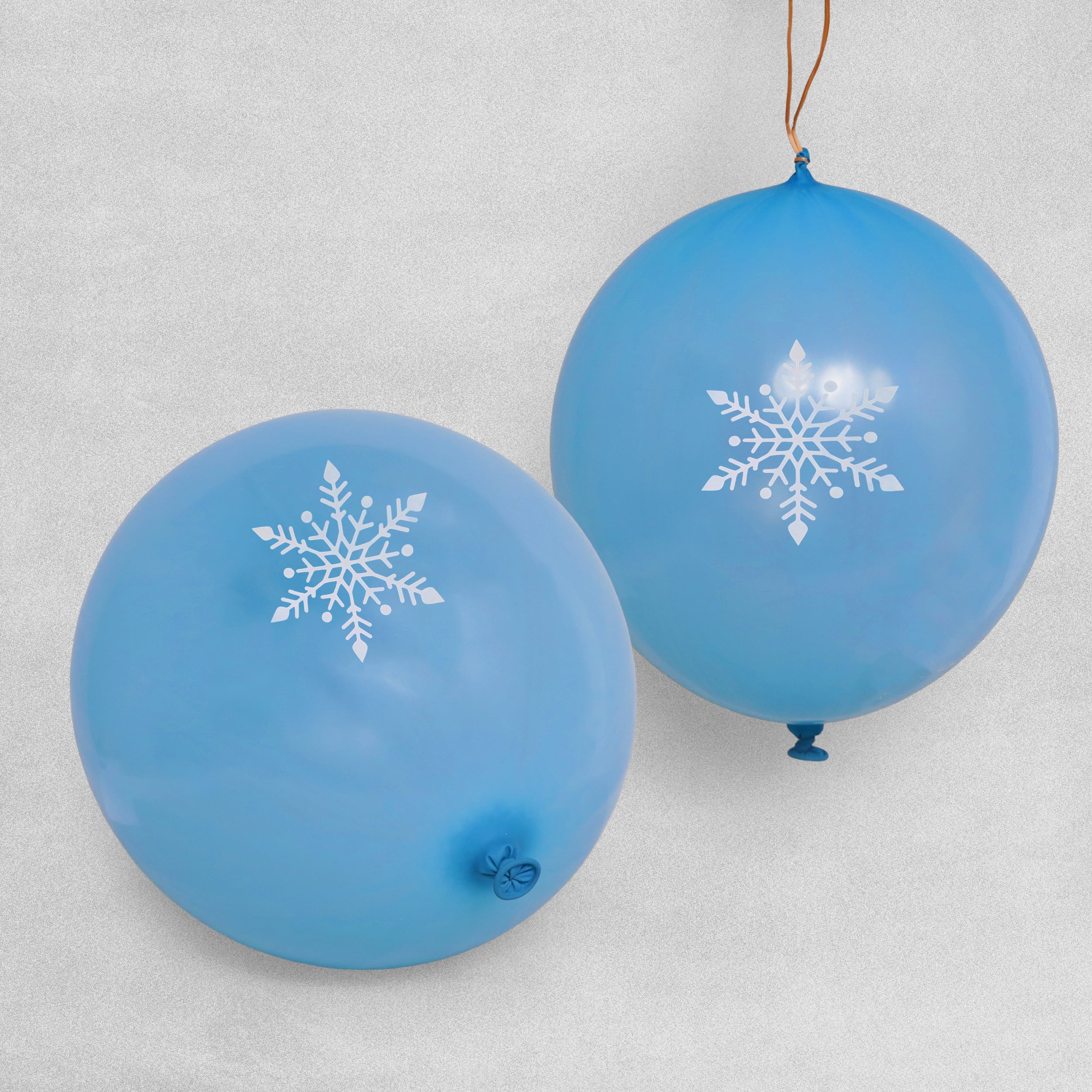 Blue Snowflake Balloon - Pack of 2