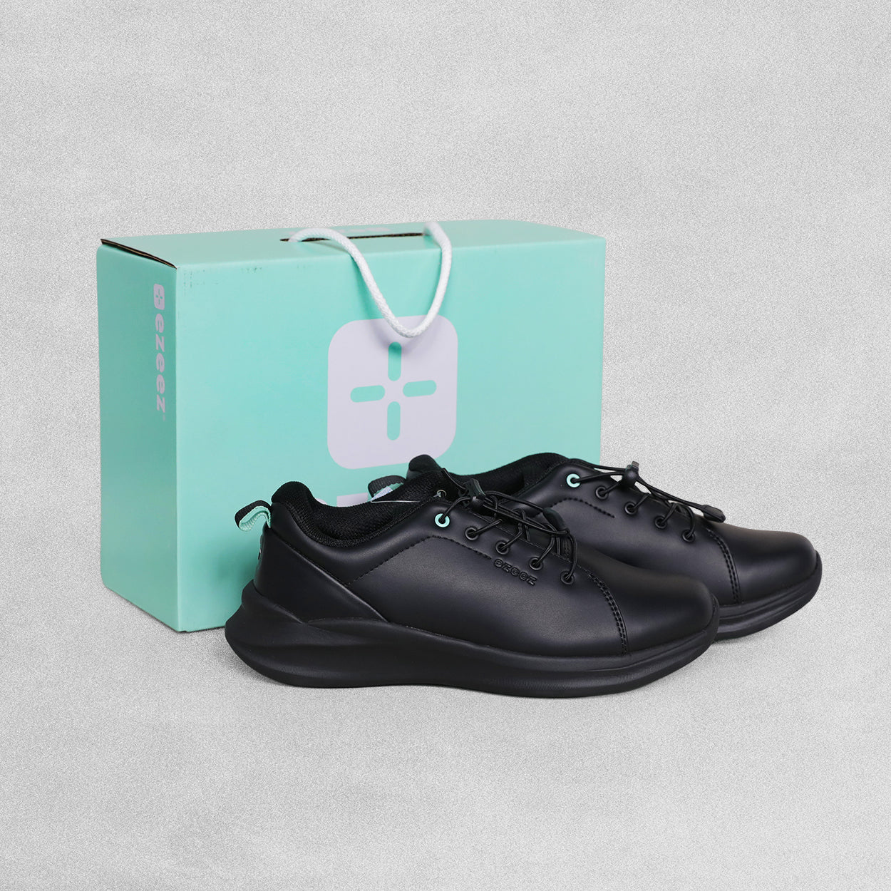 ezeez 24/7 Comfort Ladies Workwear Trainer Coco Spearmint - Black