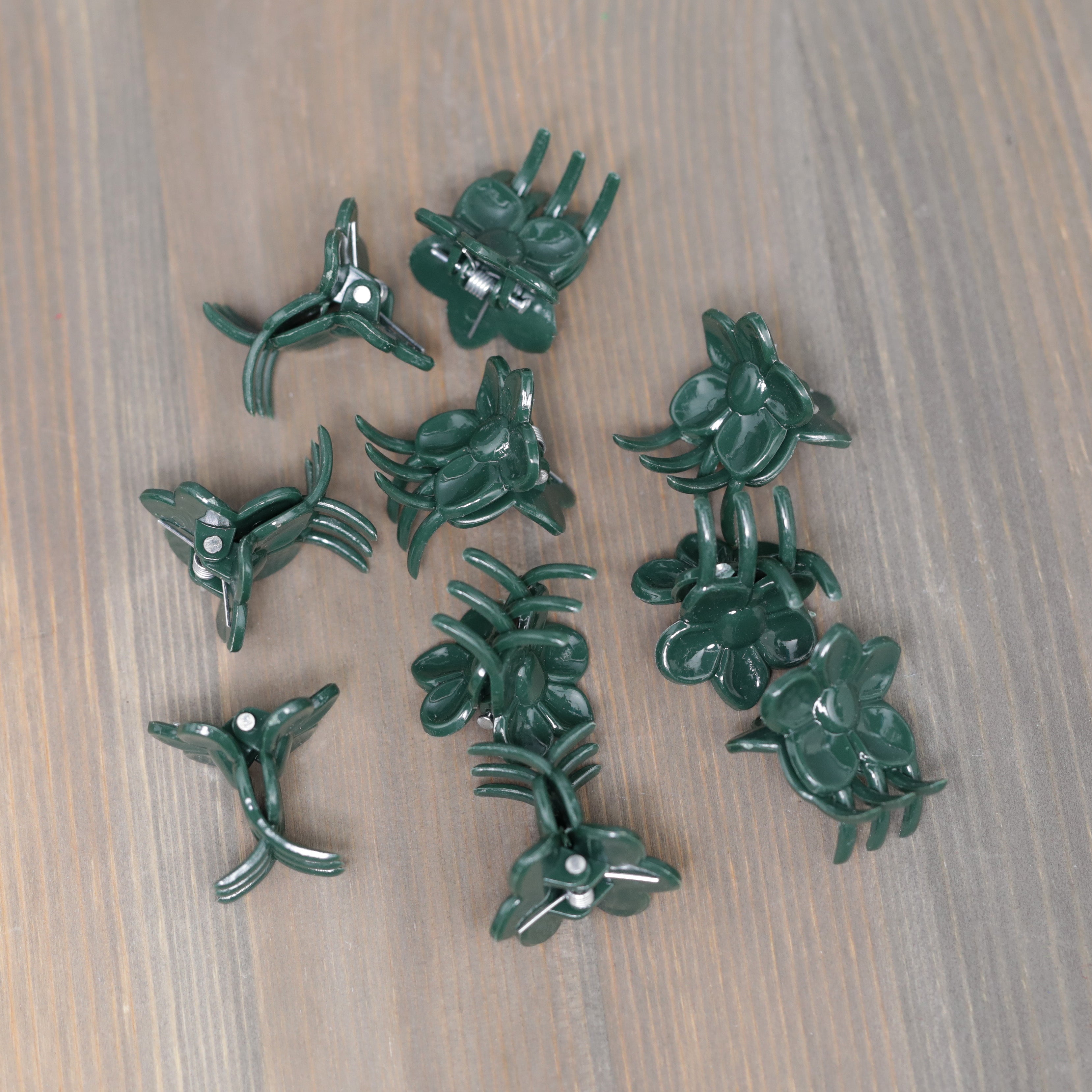 Down To Earth Flower Clips 10pcs