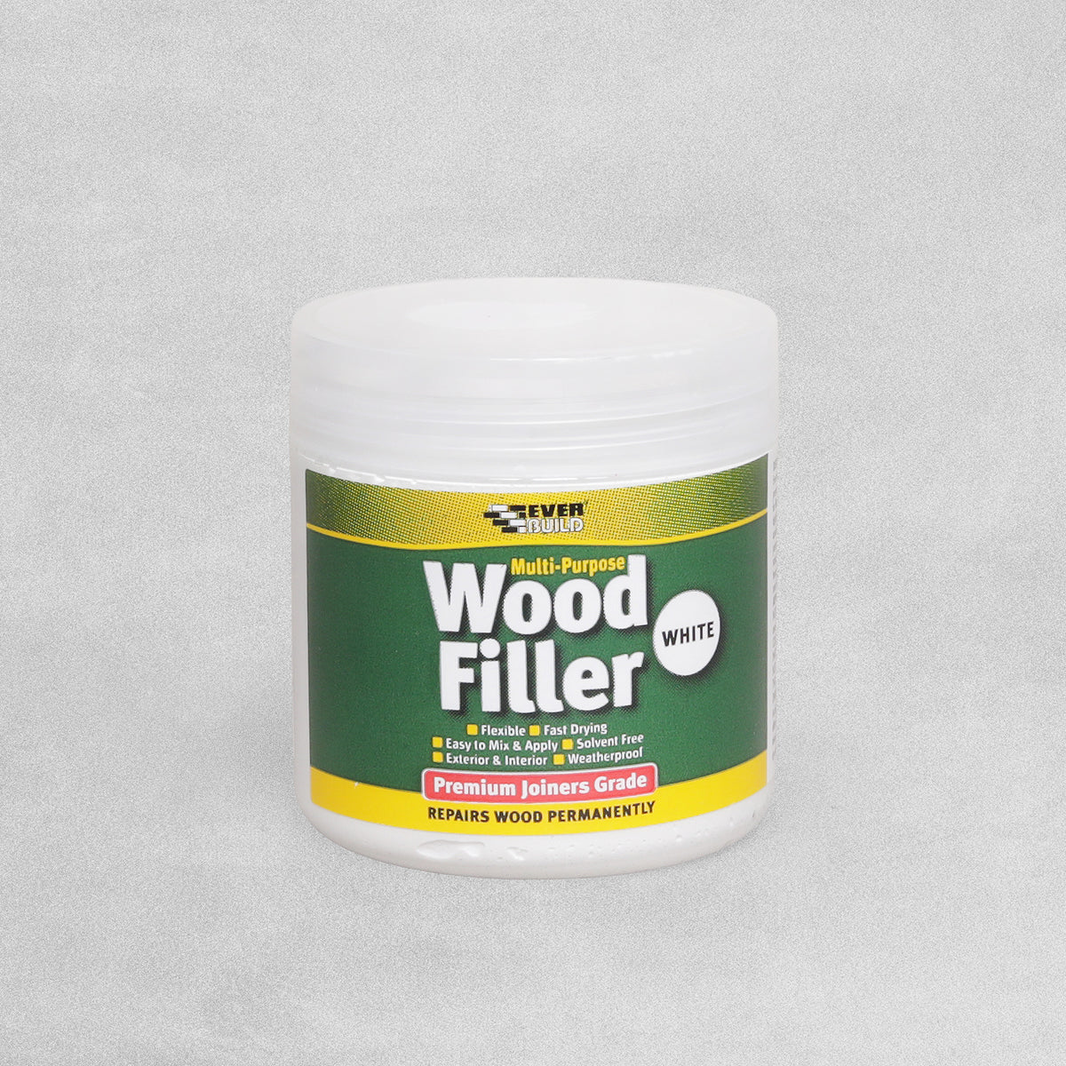 EverBuild Joiners Grade Wood Filler 250ml - White